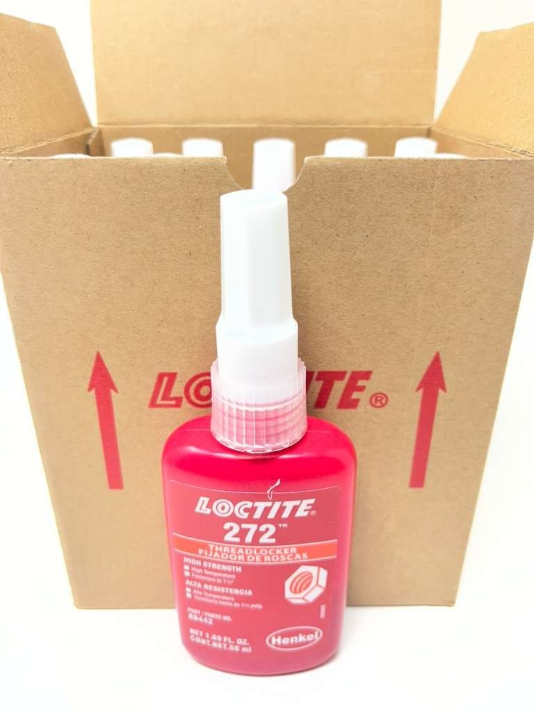 10 Pack Loctite 272 High Strength Thread Locking Adhesive Sealed but Expired 23