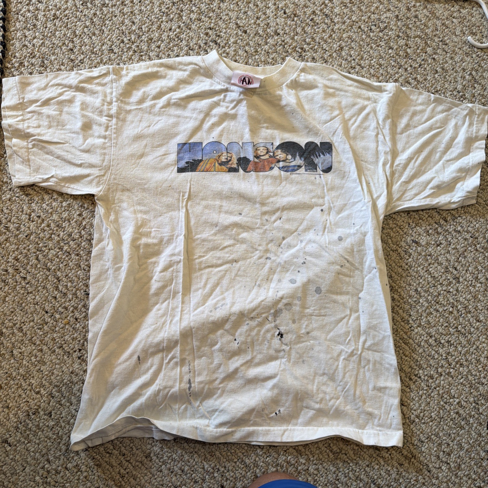 Vintage 90s Hanson Brothers Boy Band Tour T-Shirt Youth L Music Rock Skater Surf Vintage 90s Hanson Brothers Boy Band Tour T-Shirt Youth L Music Rock Skater Surf