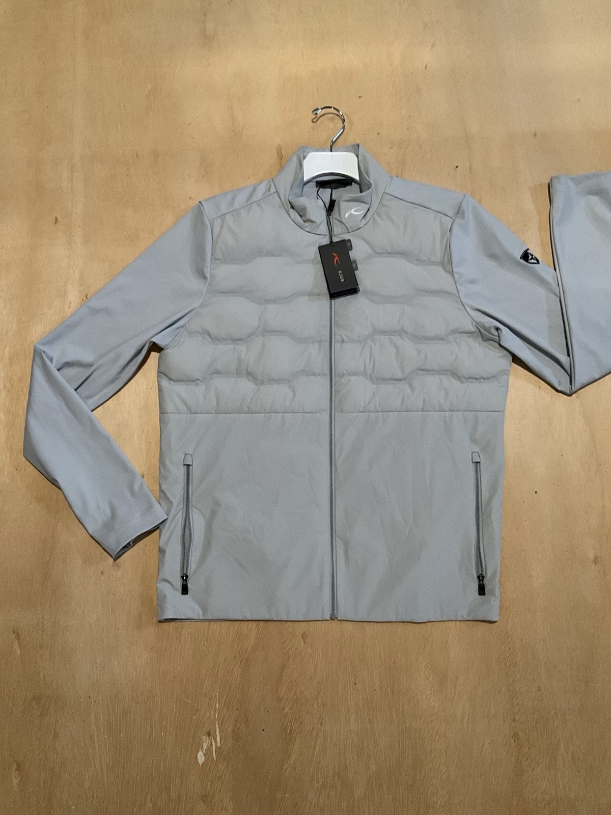 Kjus Regulator Golf Jacket Men’s Alloy Size L/52 Nwt