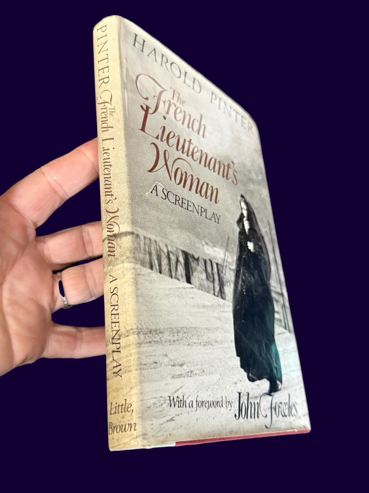 Harold PINTER’S ‘The French Lieutenant\'s Woman’: A Screenplay 1st Ed HCDJ 1981
