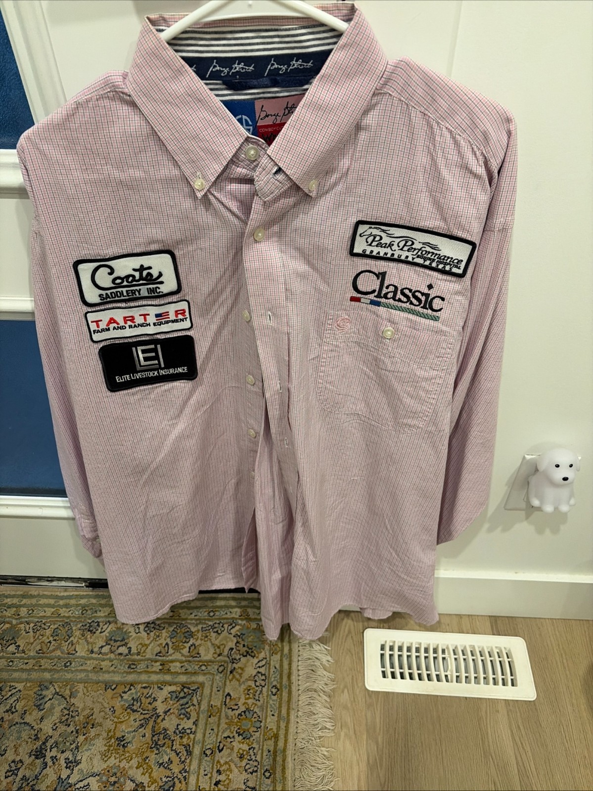 George Strait Wrangler Team Roping Contestant Shirt