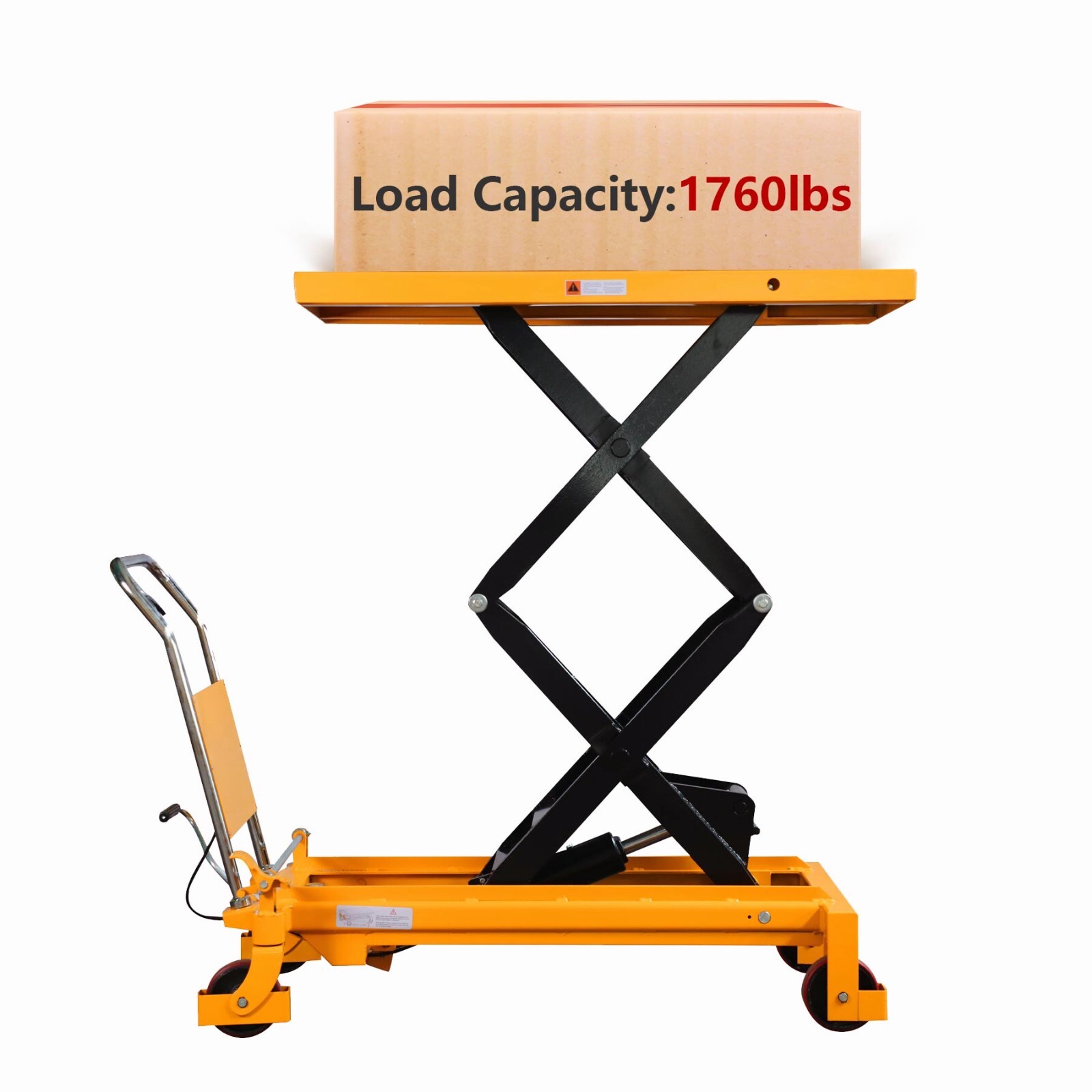 APOLLOLIFT Double Scissor Lift Table Truck Jack Platform Cart 330lb 770lb 1760lb