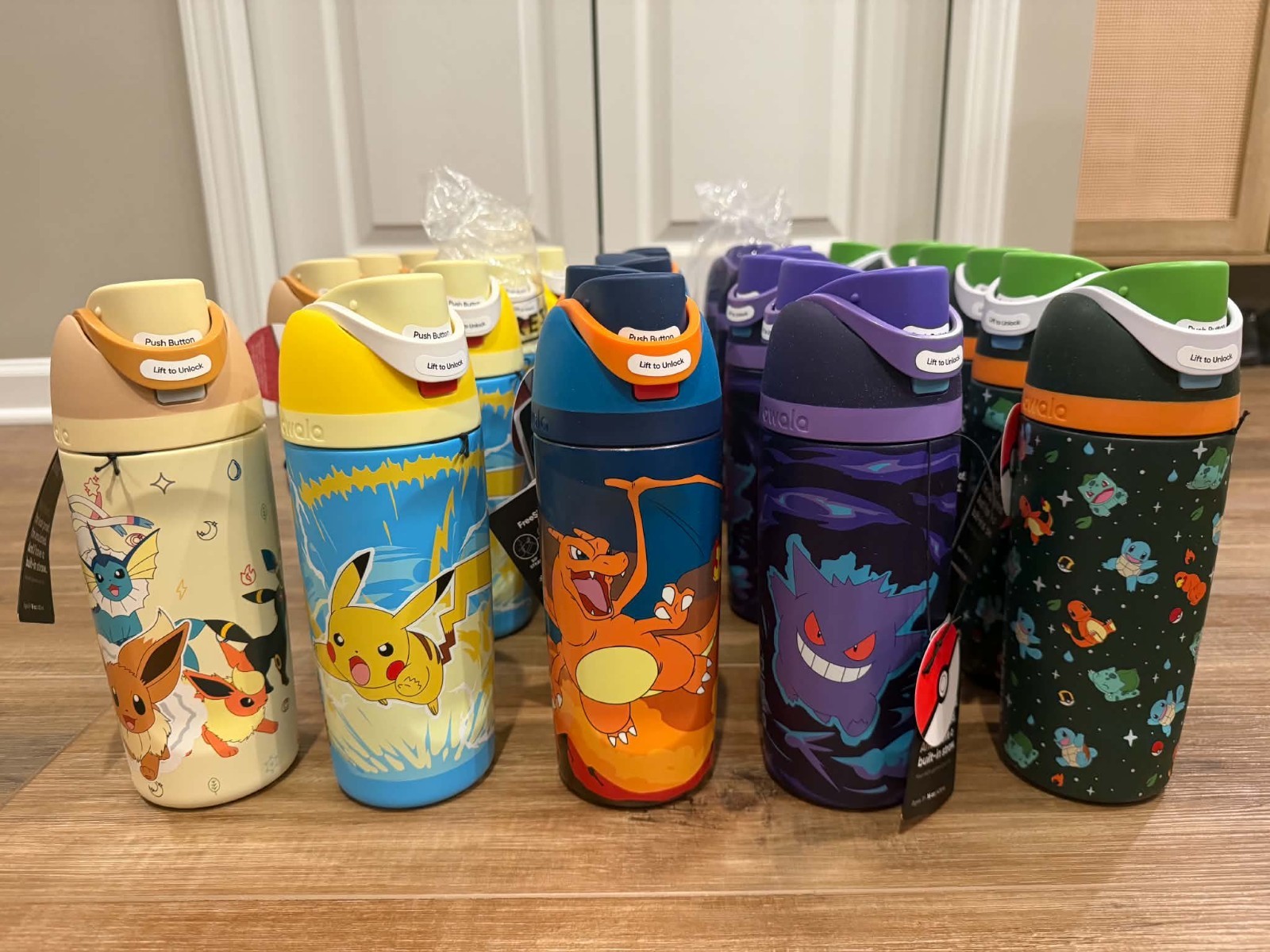 Pokemon Owala 16 fl oz Water Bottle Exclusive at Target - 5 Different Designs