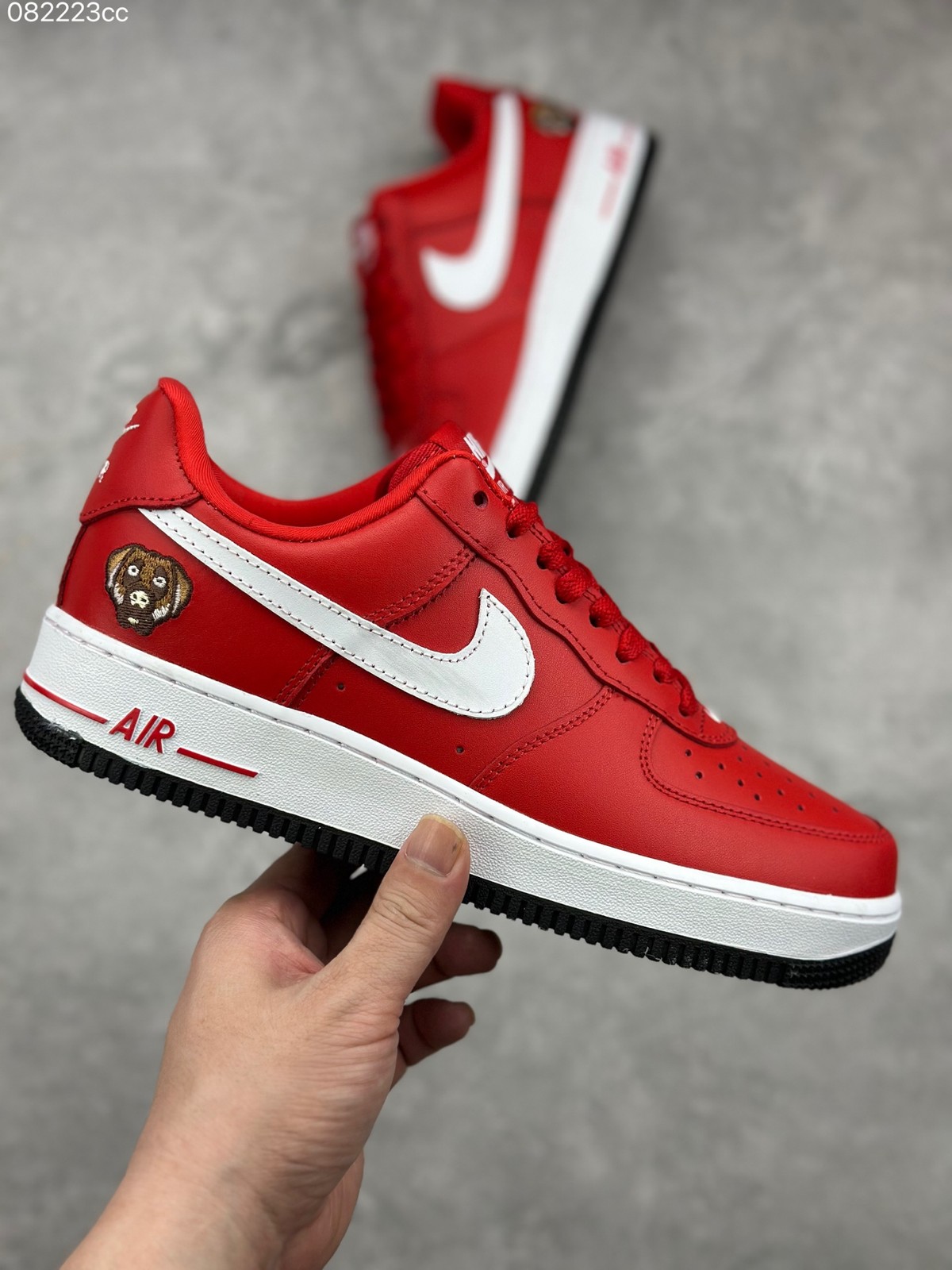 NK Air Force1 Low Victor Victor University Red IV3238-600 Men\'s Athletic shoes