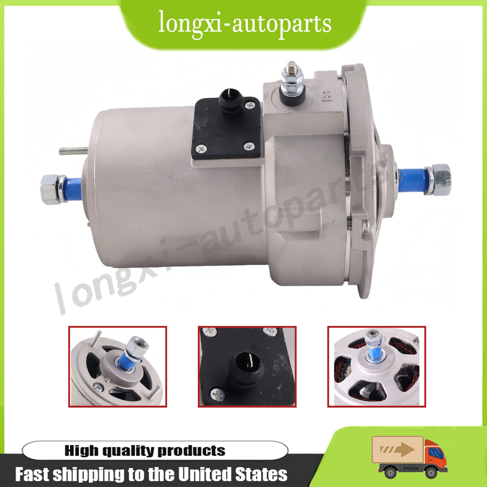 12V 90 Amp Alternator AC903953 For VW Bug Bus Beetle Ghia Air-cooled VW Type 1