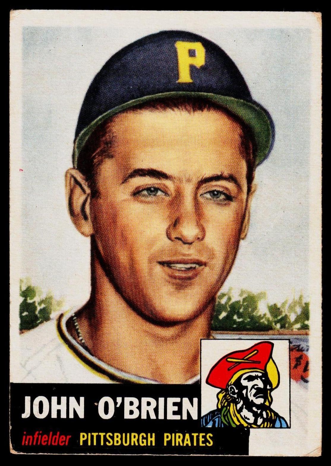 1953 Topps #223 Johnny O\'Brien (RC)