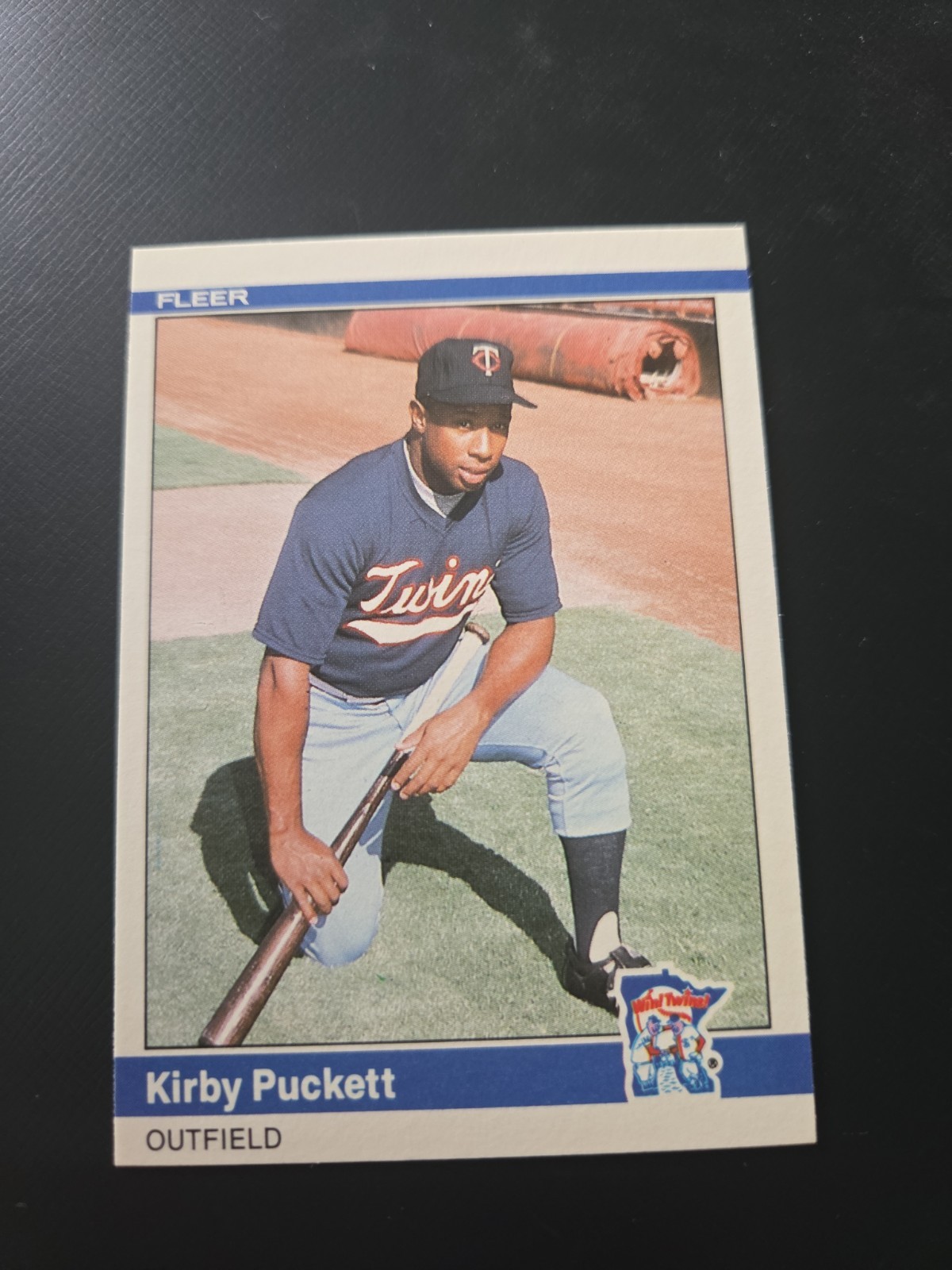 Kirby Puckett 1984 Fleer Update Rookie
