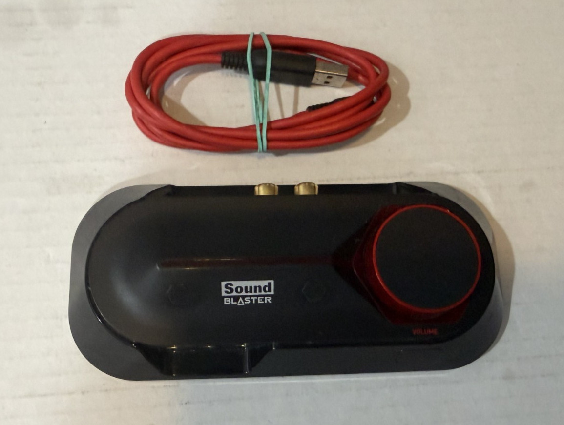 Creative Labs Sound Blaster Omni Surround 5.1 USB Sound Card SB1560 External Amp