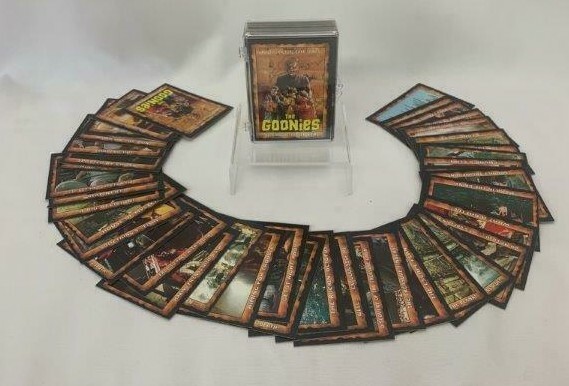 42 Goonies Cards- 1985 Originals- No Repeats - w/Case - Card Numbers Listed