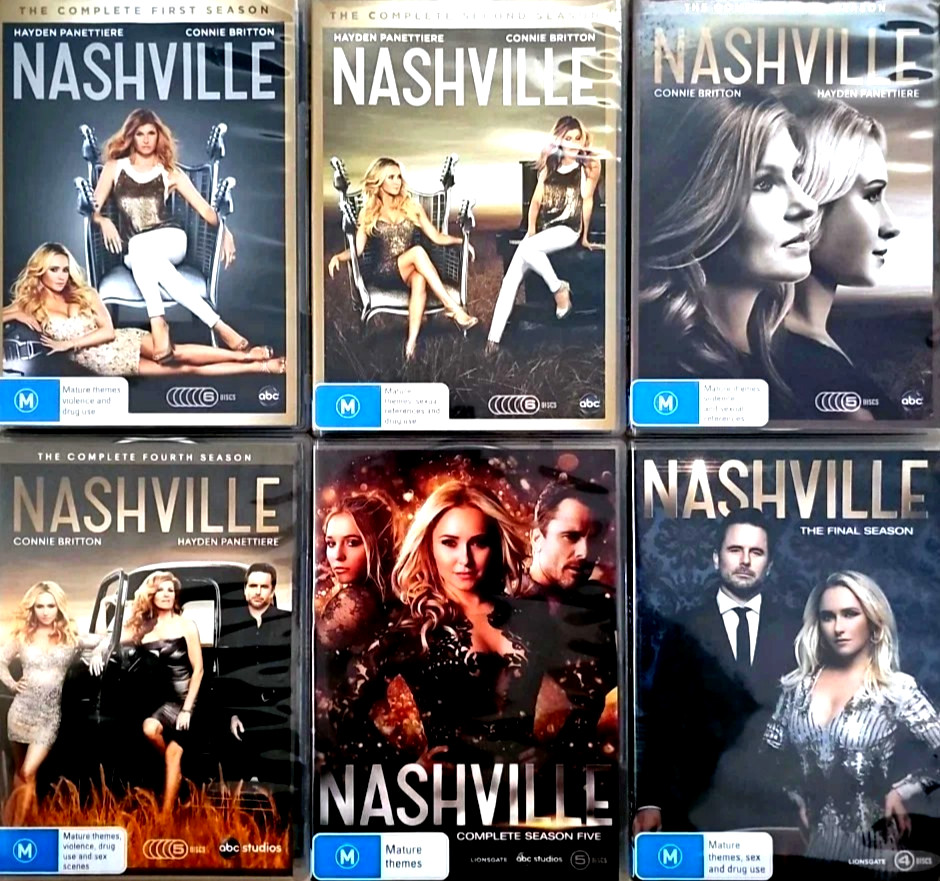 Nashville: The Complete Series | Season 1-6 (DVD, 31 Discs) \