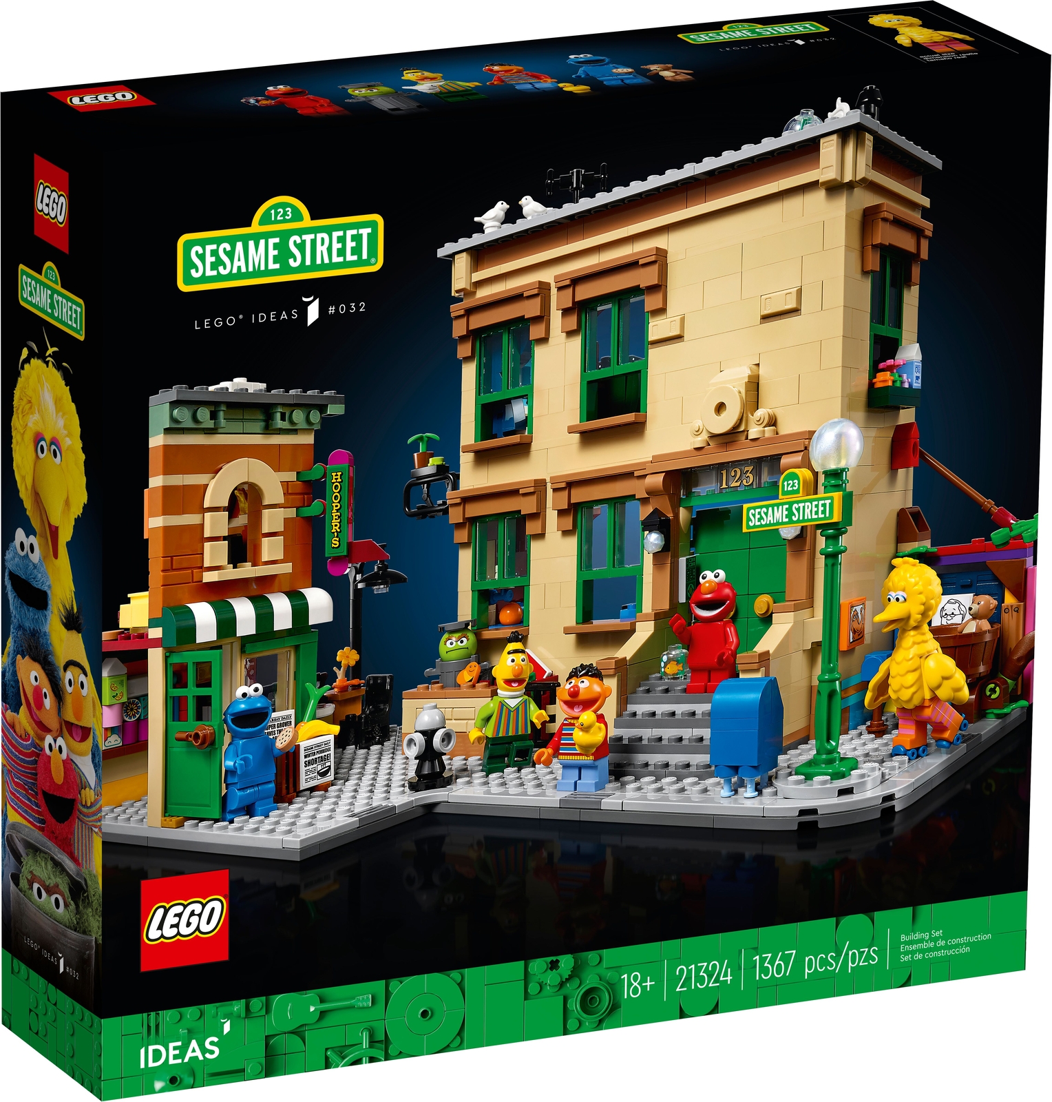 LEGO Ideas 21324 Sesame Street New, Sealed