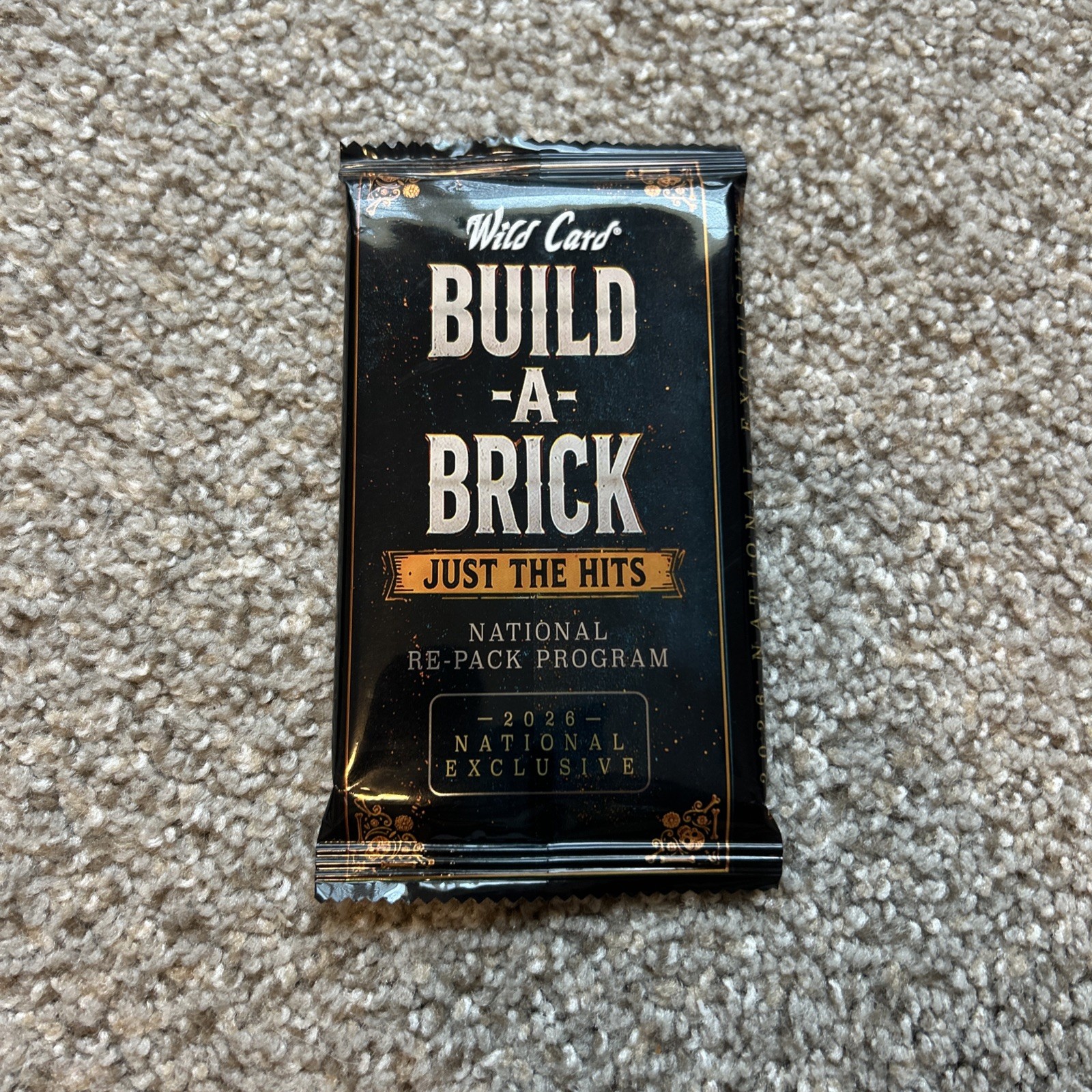 Wild Card Build A Brick Just the Hits 2026 National Exclusive Sealed Pack NSCC Wild Card Build A Brick Just the Hits 2026 National Exclusive Sealed Pack NSCC