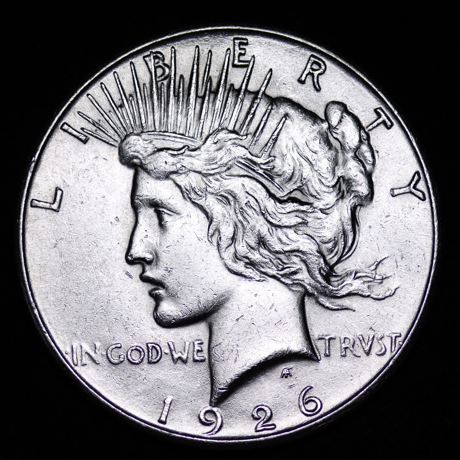 AU / UNC 1926-S PEACE SILVER DOLLAR LOWEST PRICES ON THE BAY