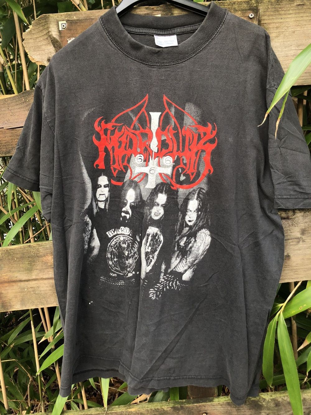 Marduk 1999 vtg black metal band double sided t-shirt  QT2296