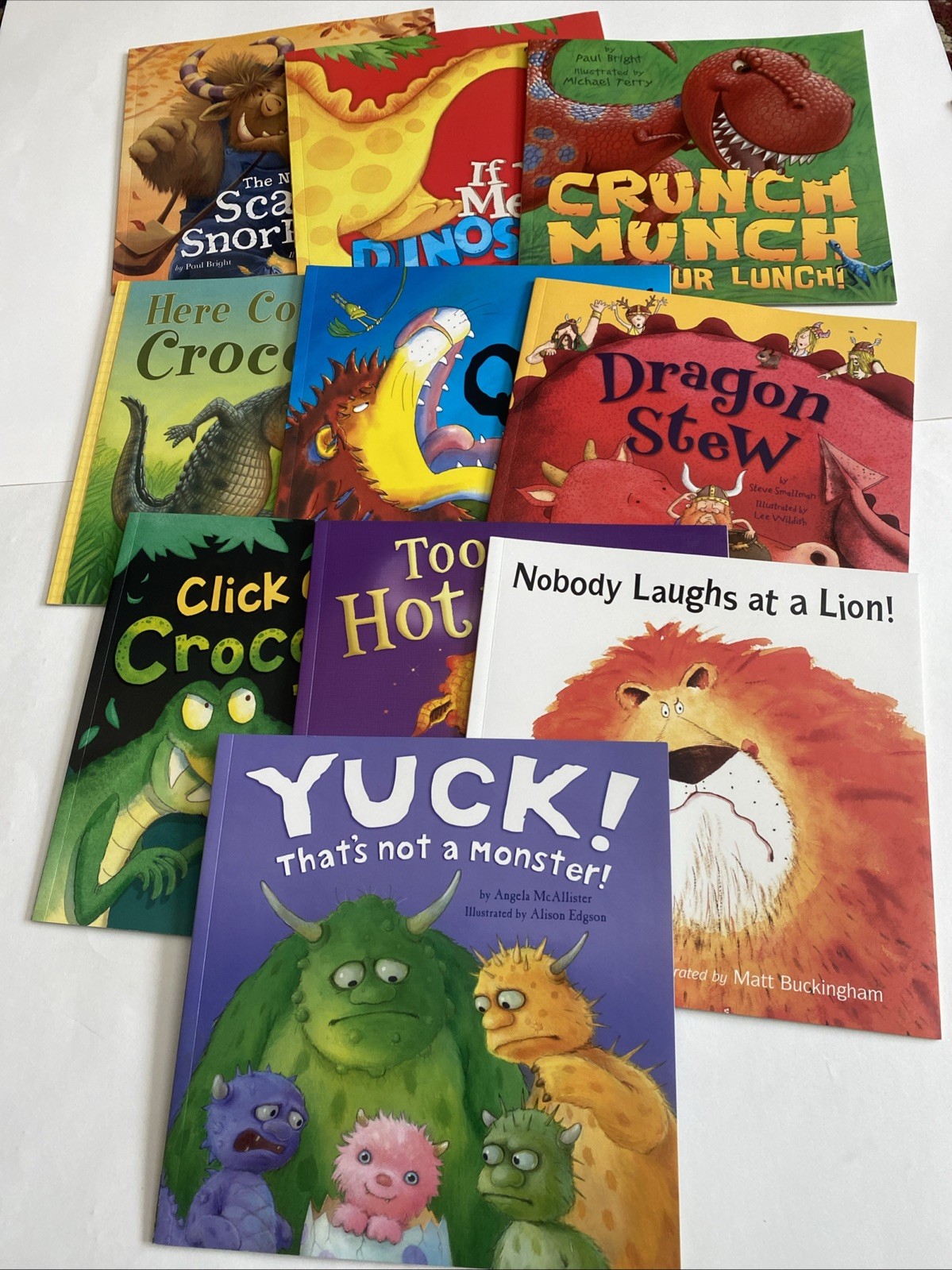Little Tiger  Press LTD Book Lot Of 10 Paperback