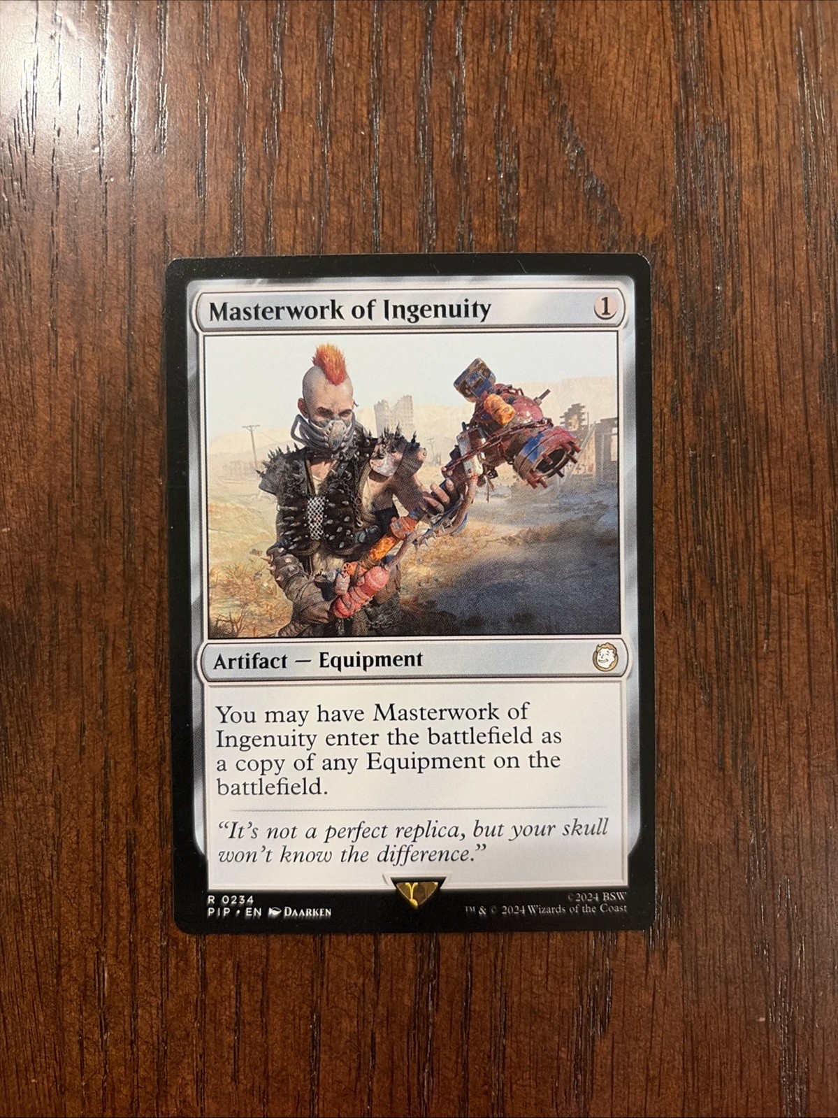 1x Masterwork of Ingenuity - Universes Beyond: Fallout - NM - MTG 1x Masterwork of Ingenuity - Universes Beyond: Fallout - NM - MTG