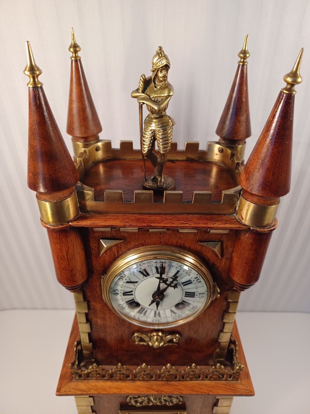 Antique FRENCH GOTHIC Enchanting Table CLOCK by JAPY Frerse: 1878 - VERY RARE