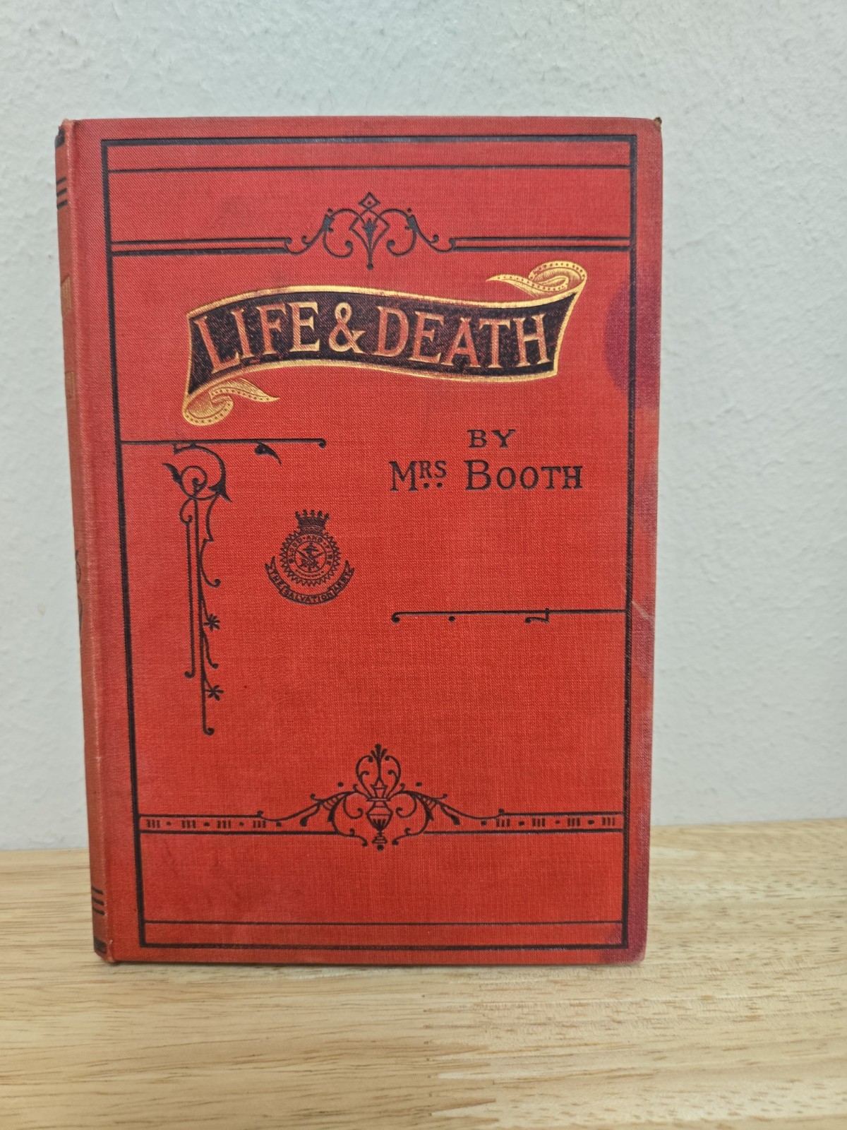 1885 Vintage Book: Life & Death Reports Of Addresses In London By Mrs. Booth