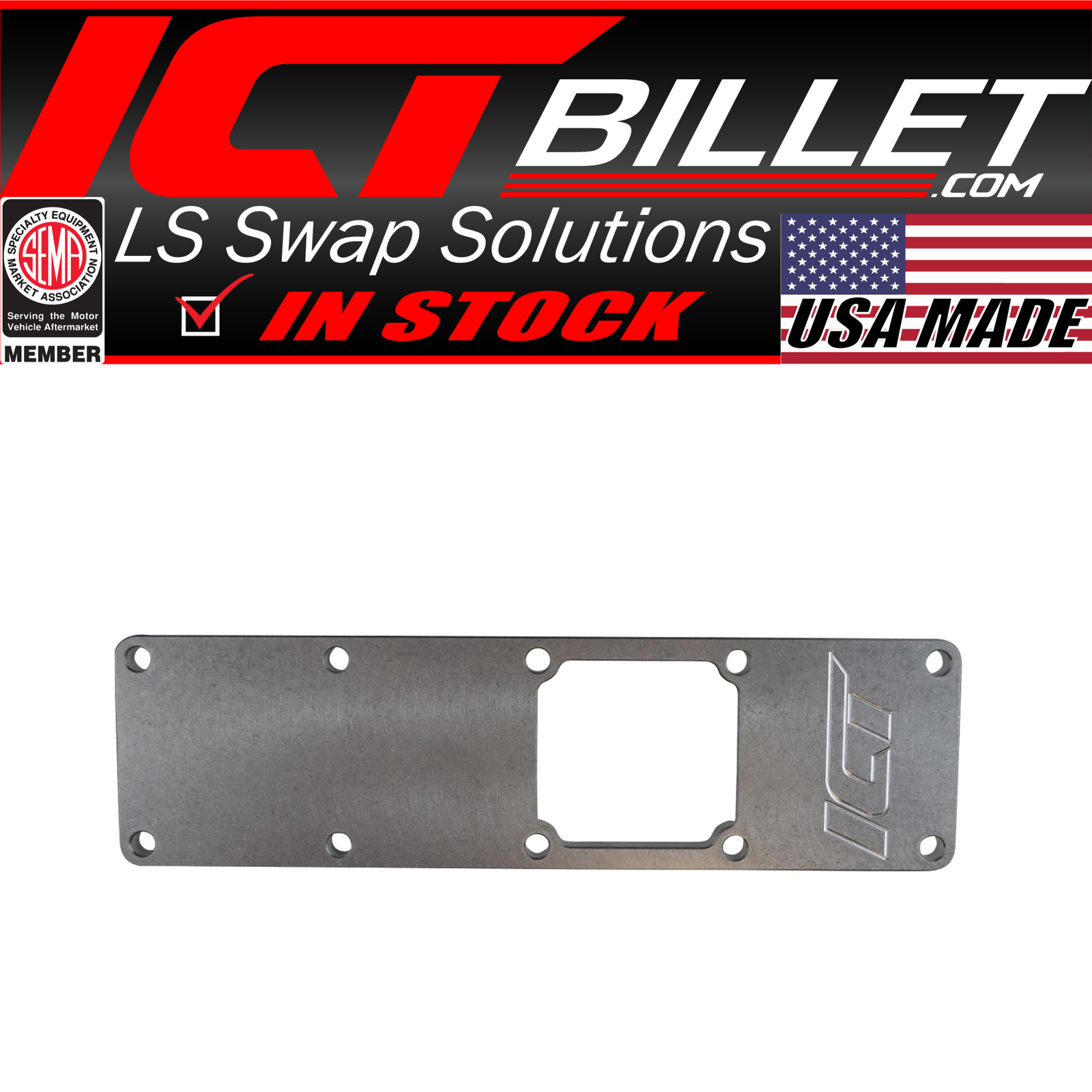 Billet High Flow - Intake Manifold / Plenum Plate (compatible with all 3.9L 4...