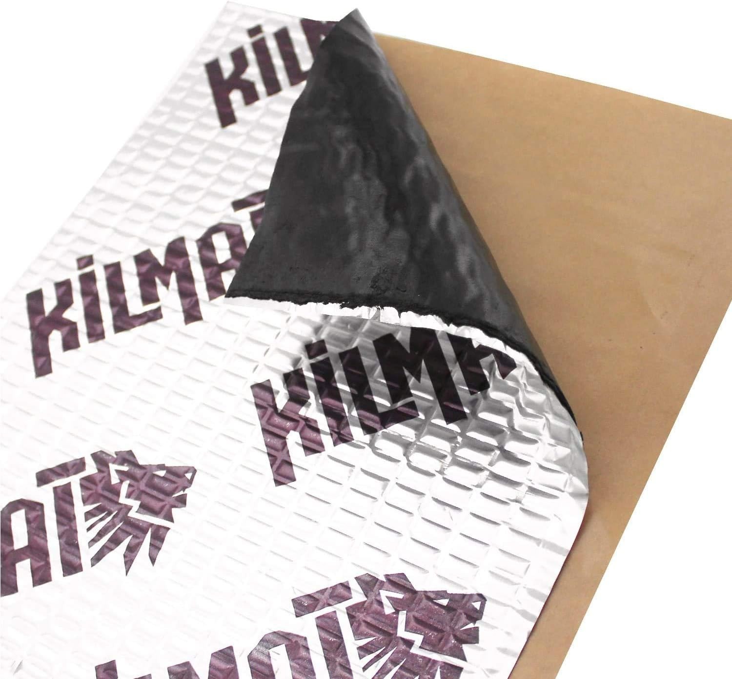 Kilmat 50 Mil 50 Sqft Car Sound Deadening Mat, Butyl Automotive Sound Deadener