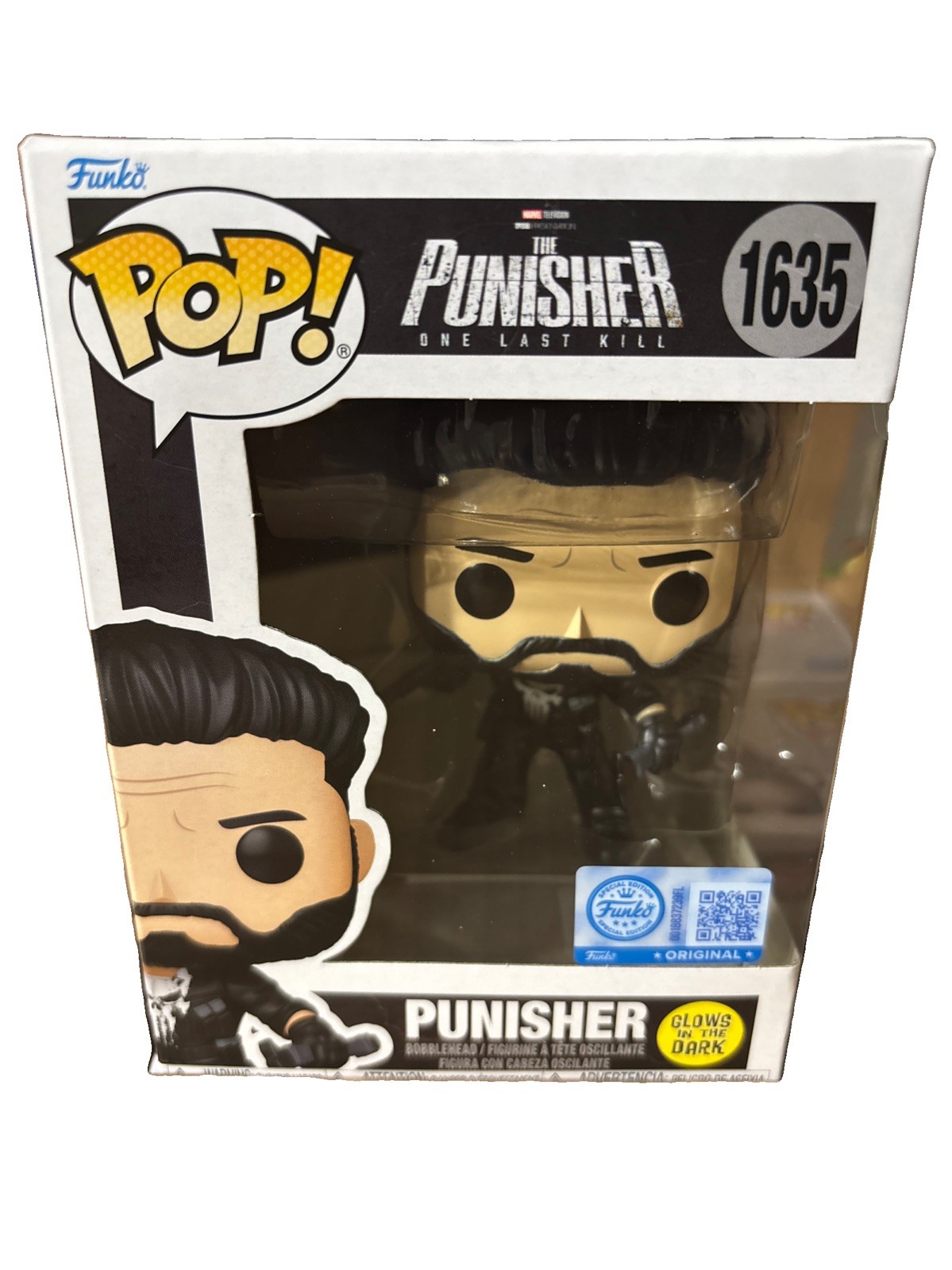 Funko Pop Vinyl: Marvel - Punisher (Glow) - Entertainment Earth (Exclusive)... Funko Pop Vinyl: Marvel - Punisher (Glow) - Entertainment Earth (Exclusive)...