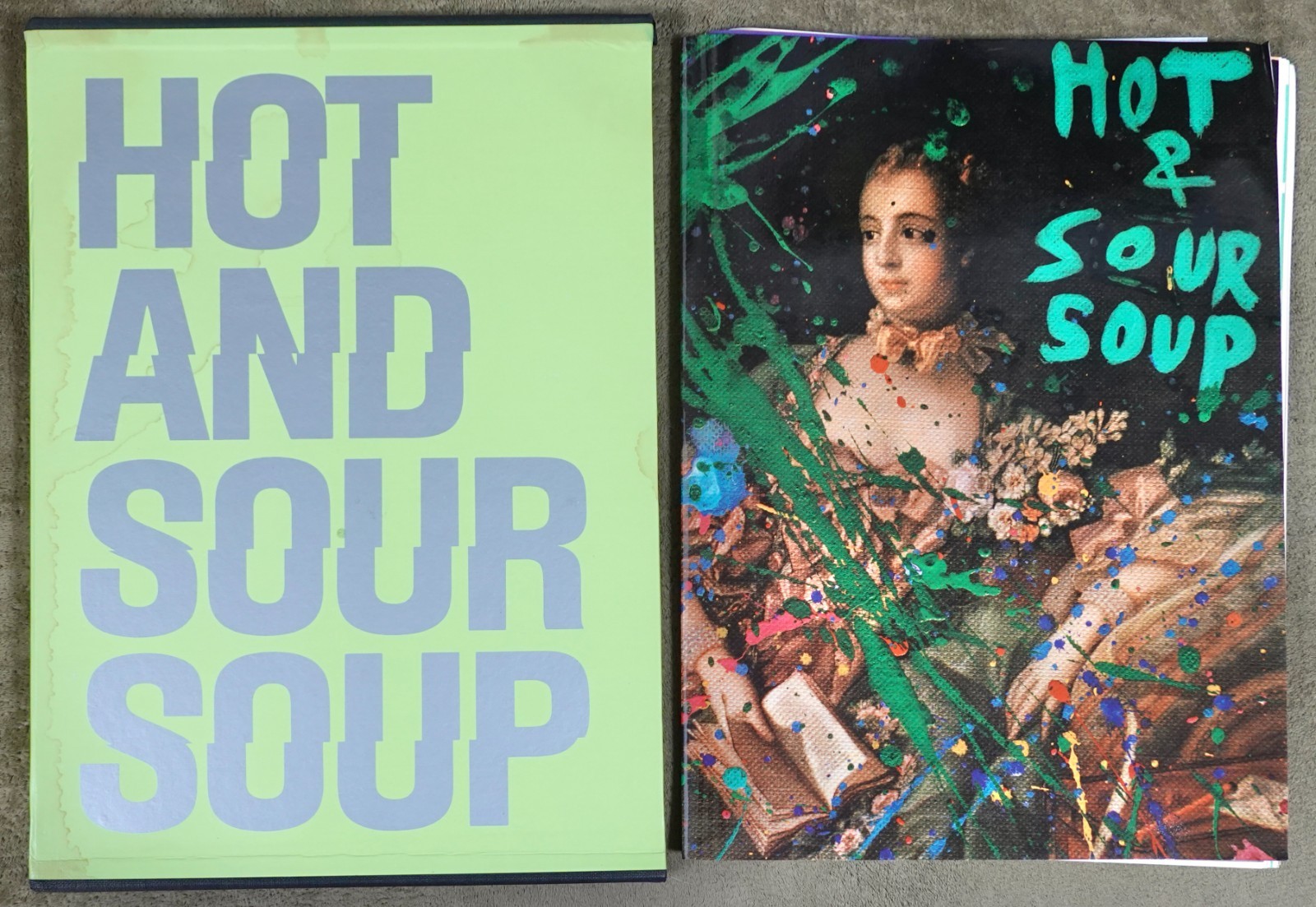 WALASSE TING HOT AND SOUR SOUP ILLUSTRATED BOOK LITHOGRAPHS SIGNED NUMBERED. NEW