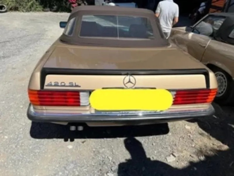 NEW Rear Boot Trunk Spoiler for Mercedes R107 W107 SL SLC 1971 to 89