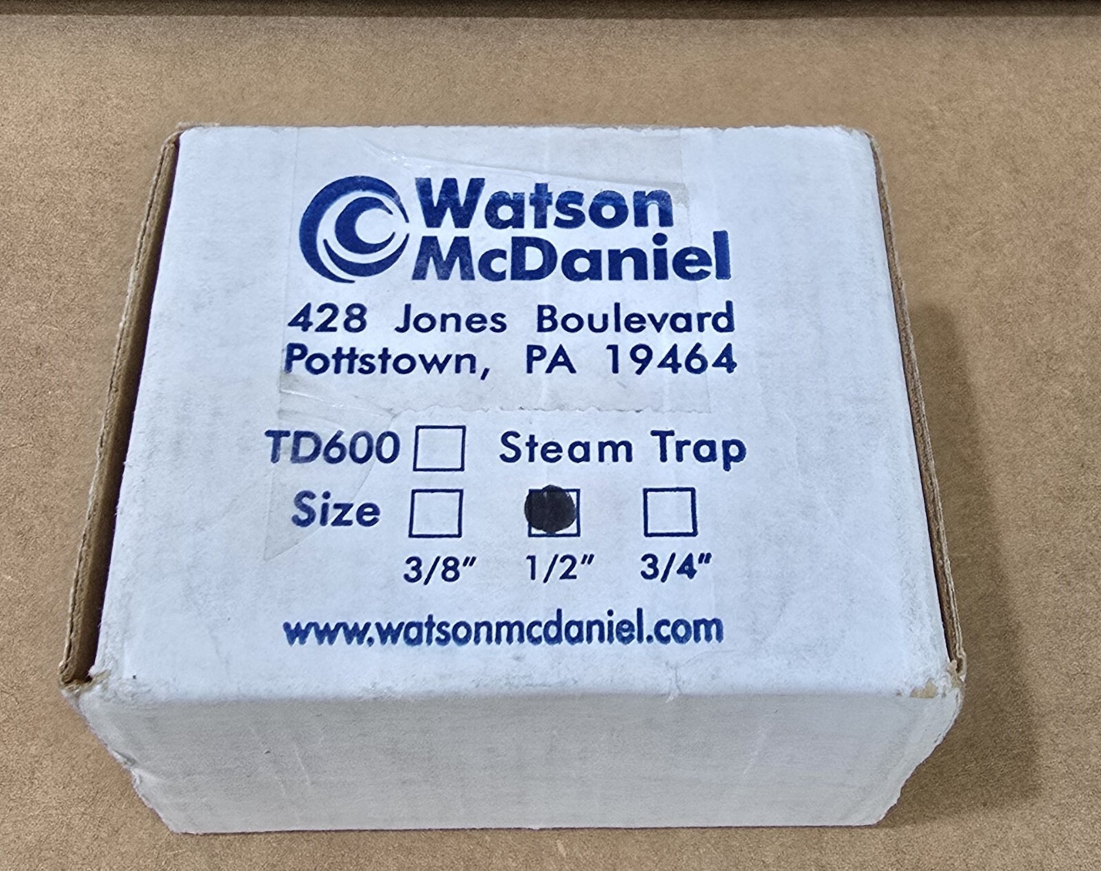 Watson McDaniel TD600 Steam Trap, 1/2'' NEW IN BOX