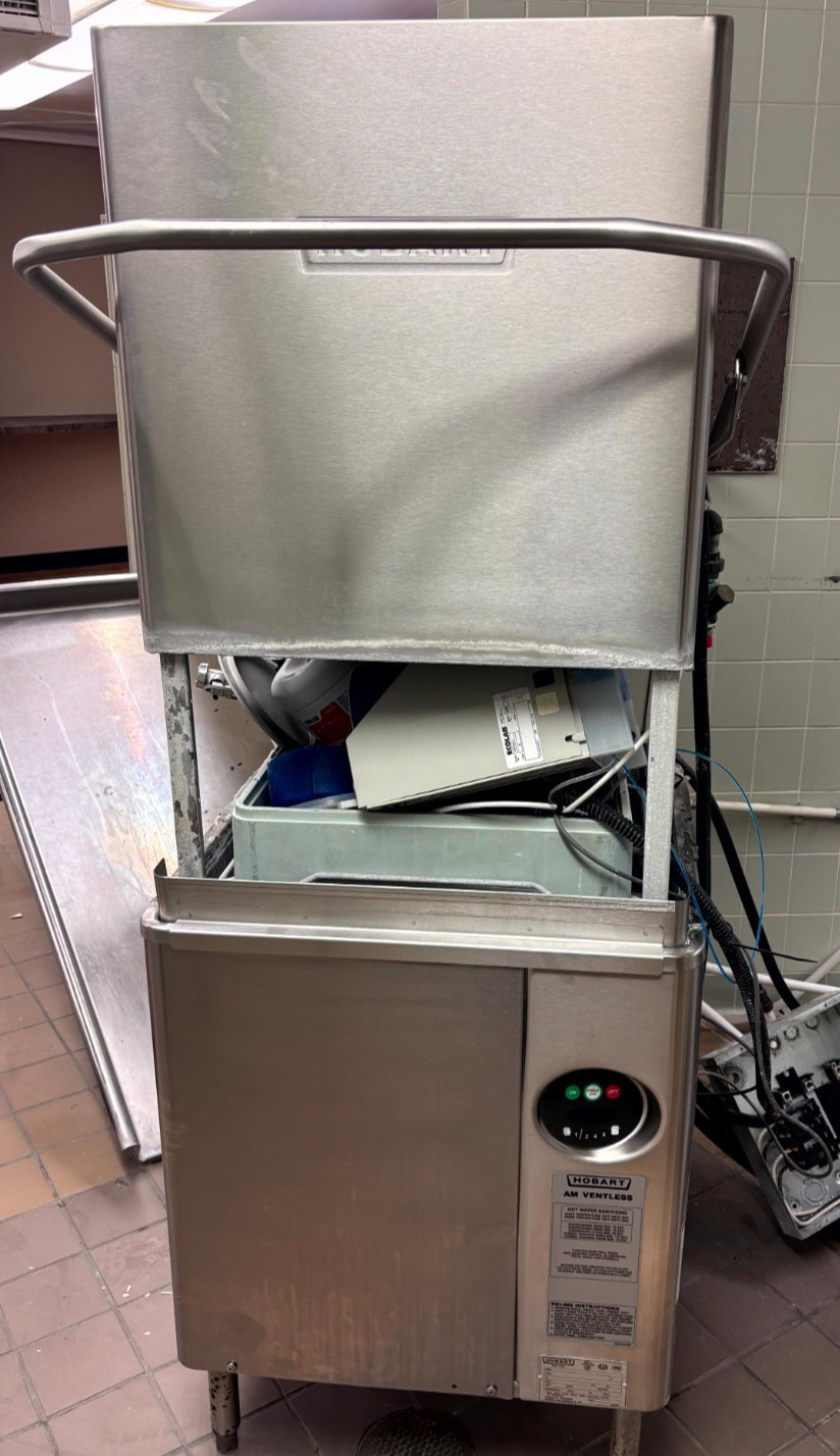 Hobart AM15VL Ventless Commercial High Temp Dishwasher 208-240V 1PH