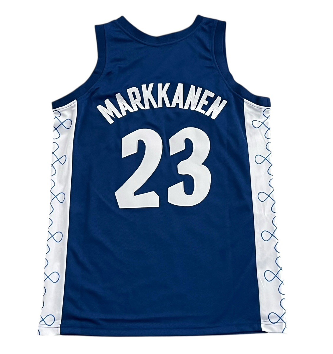 Lauri Markkanen #23 Finland Basketball Jersey Stitched Men\'s Small NEW