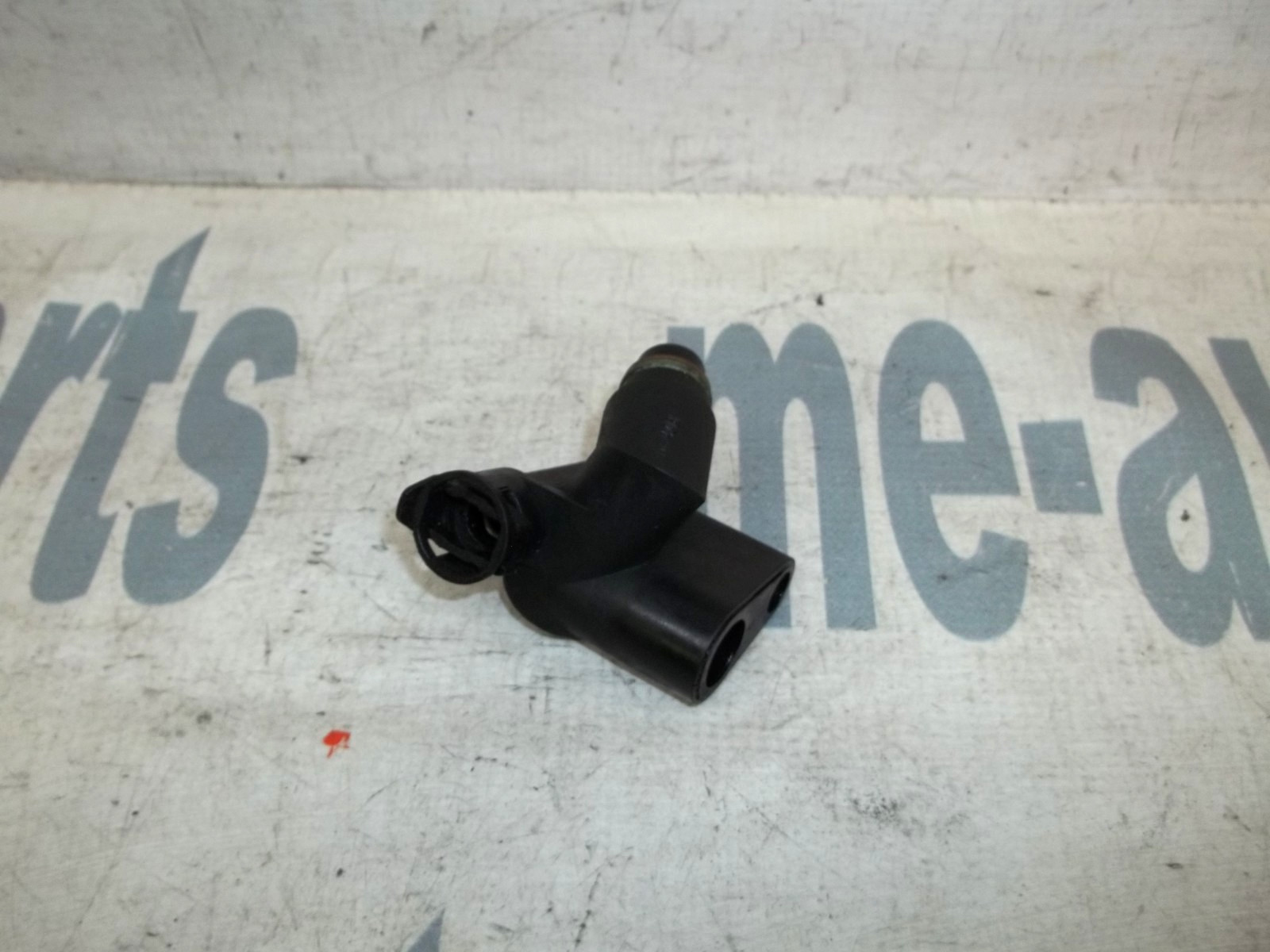 87-90 Cadillac Power Steering Reservoir Pipe Adapter Elbow & Retainer Clip OEM