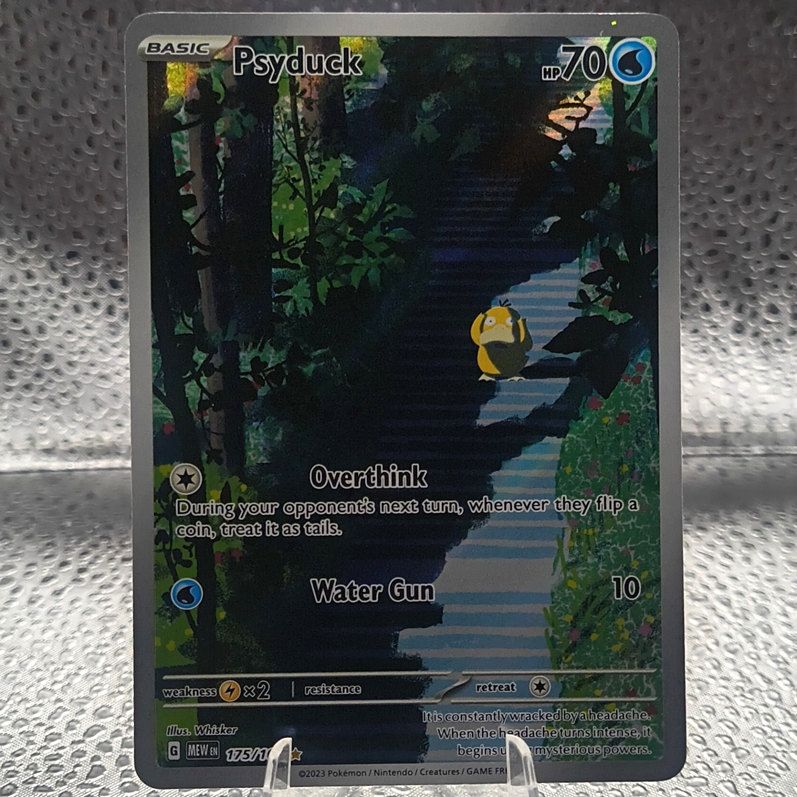 Pokémon TCG - Psyduck - 175/165 - SV 151 IR Holo EN Full Art