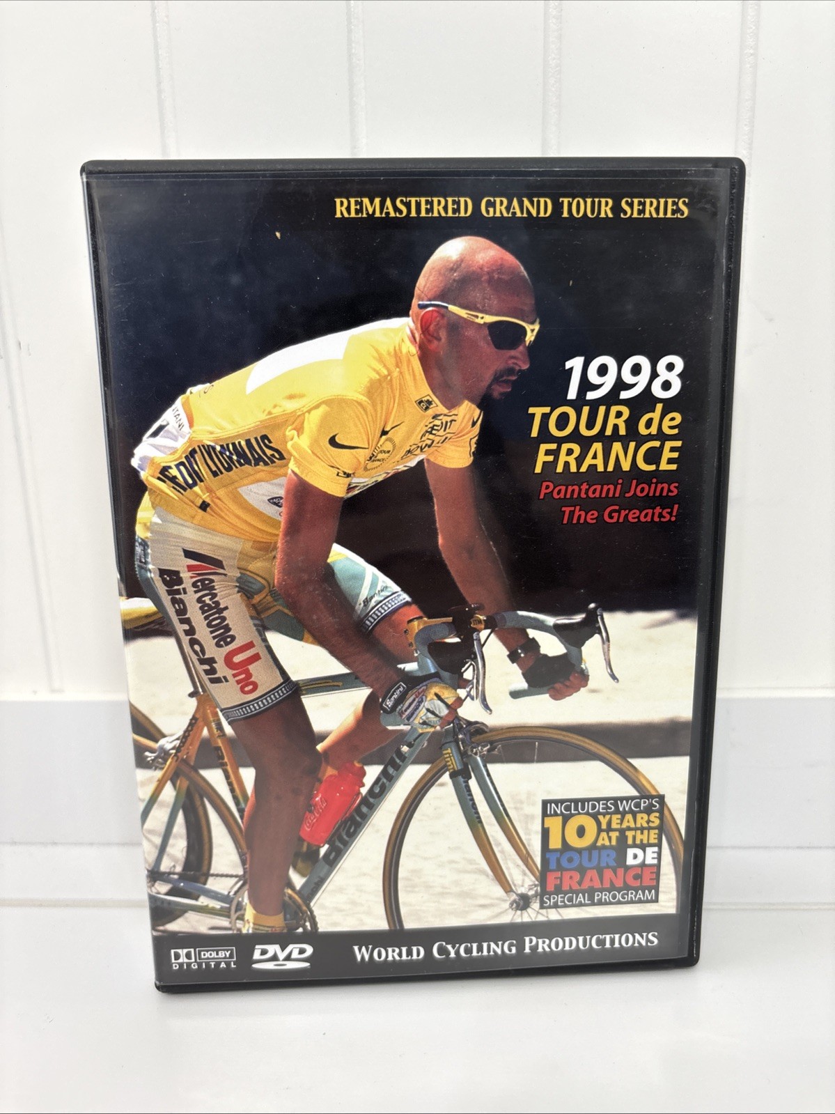 RARE - 1998 Tour de France 3 DVD Set World Cycling Productions - Marco Pantani RARE - 1998 Tour de France 3 DVD Set World Cycling Productions - Marco Pantani