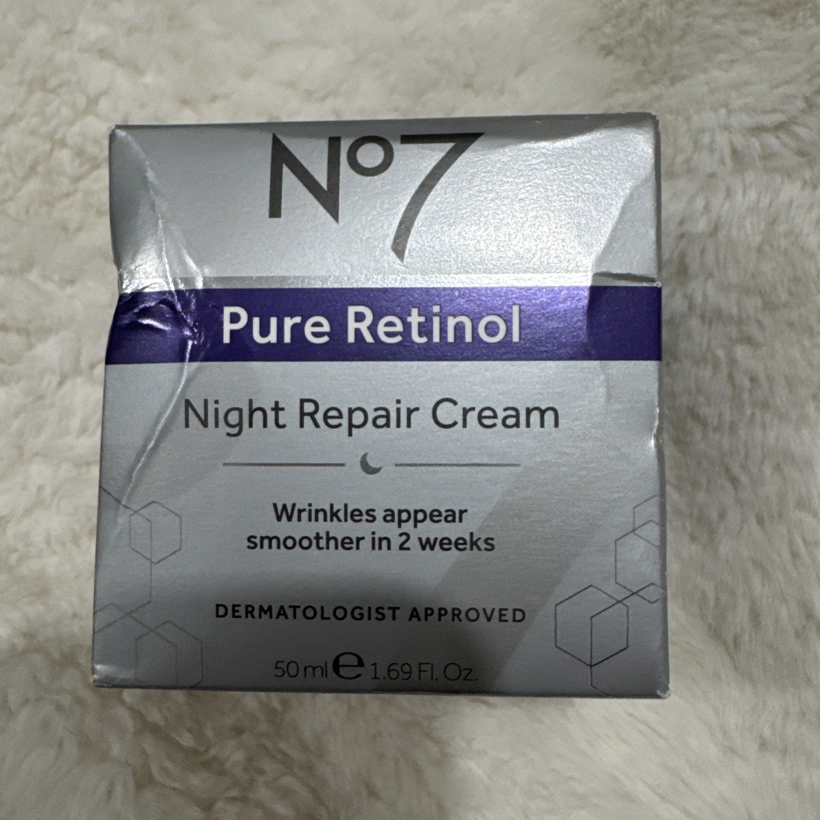 No7 Pure Retinol Night Repair Cream 1.69 fl oz Fragrance Free No7 Pure Retinol Night Repair Cream 1.69 fl oz Fragrance Free