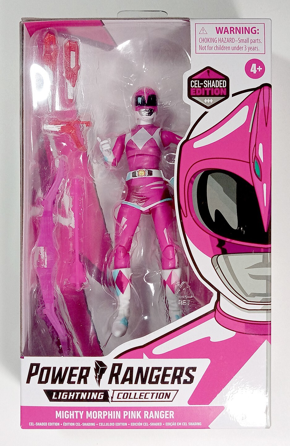 Power Rangers Lightning Collection Pink Ranger Cel Shaded Edition figure New