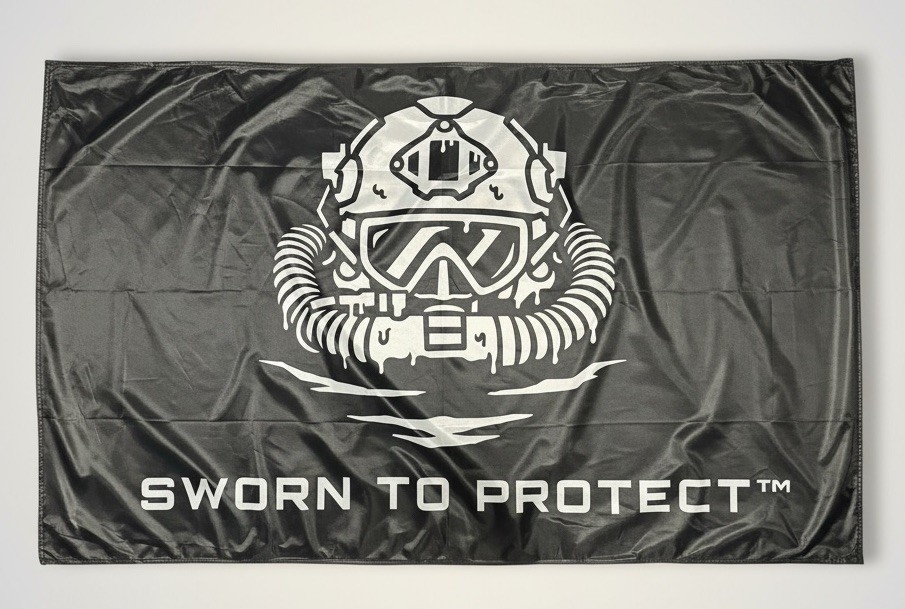 SWORN TO PROTECT Flag 3'x5' BANNER Naval Special Warfare Combat Diver VETERAN