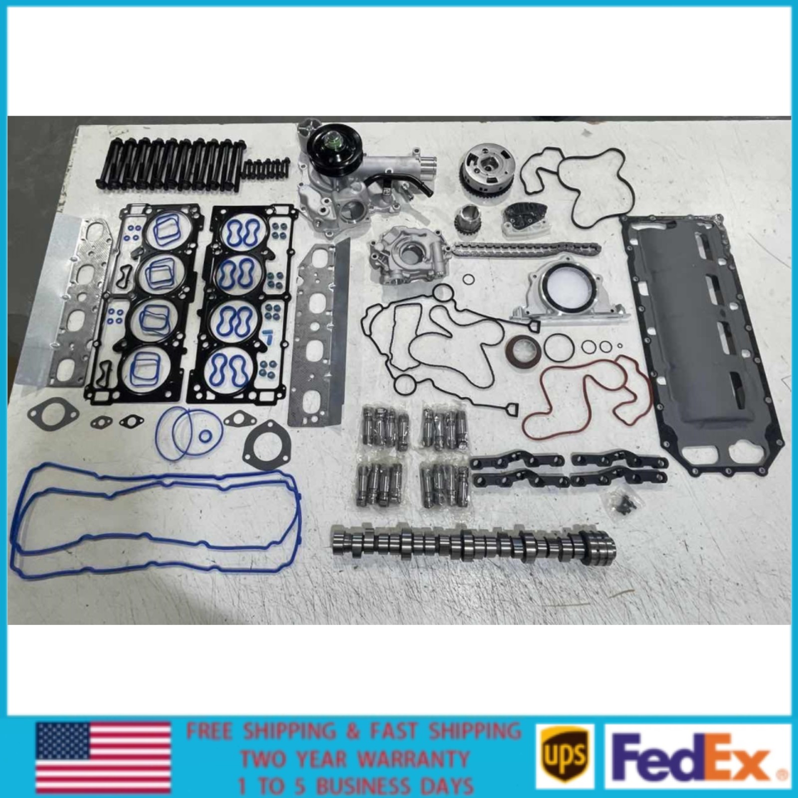 5.7L NON MDS Lifters Cam Water Pump Kit For 2009-2017 Dodge Chrysler Ram Hemi V8 5.7L NON MDS Lifters Cam Water Pump Kit For 2009-2017 Dodge Chrysler Ram Hemi V8