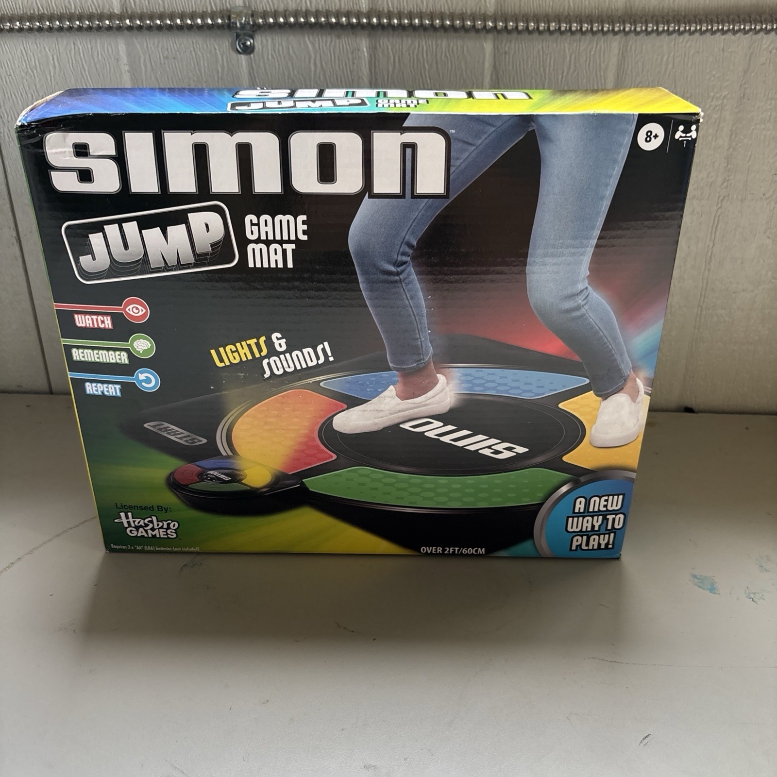 Just Play Hasbro Simon Jump Game Mat With Lights And Sounds Electronic Game Just Play Hasbro Simon Jump Game Mat With Lights And Sounds Electronic Game