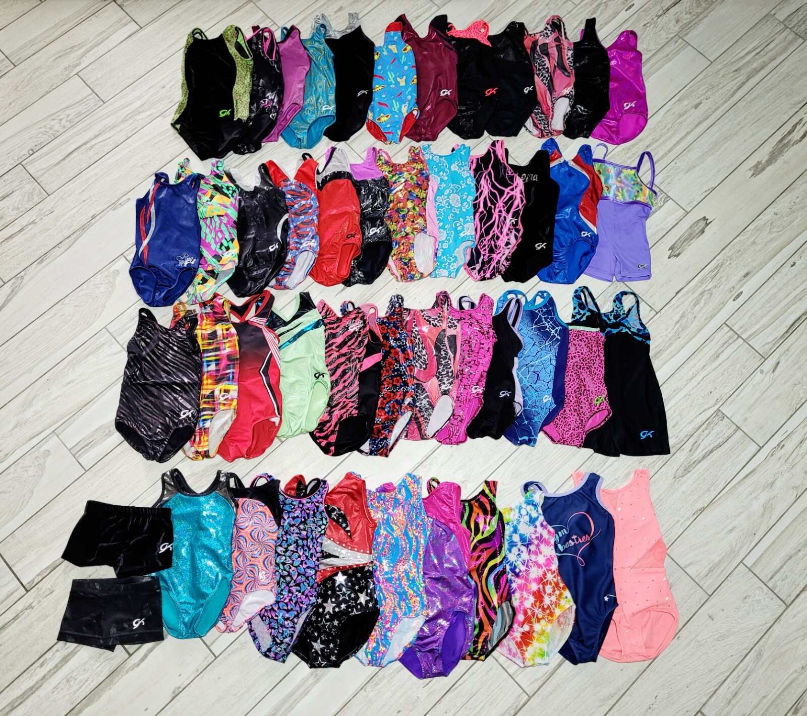 INVENTORY CLEARANCE SALE Child XS and Small Gymnastics Dance Leotards GK Plum