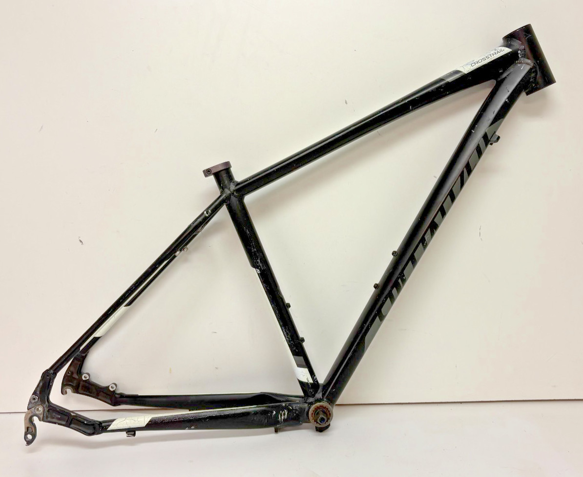 Specialized Crosstrail Medium A1 Aluminum Disc Brake Hybrid Bike Frame +BB Black