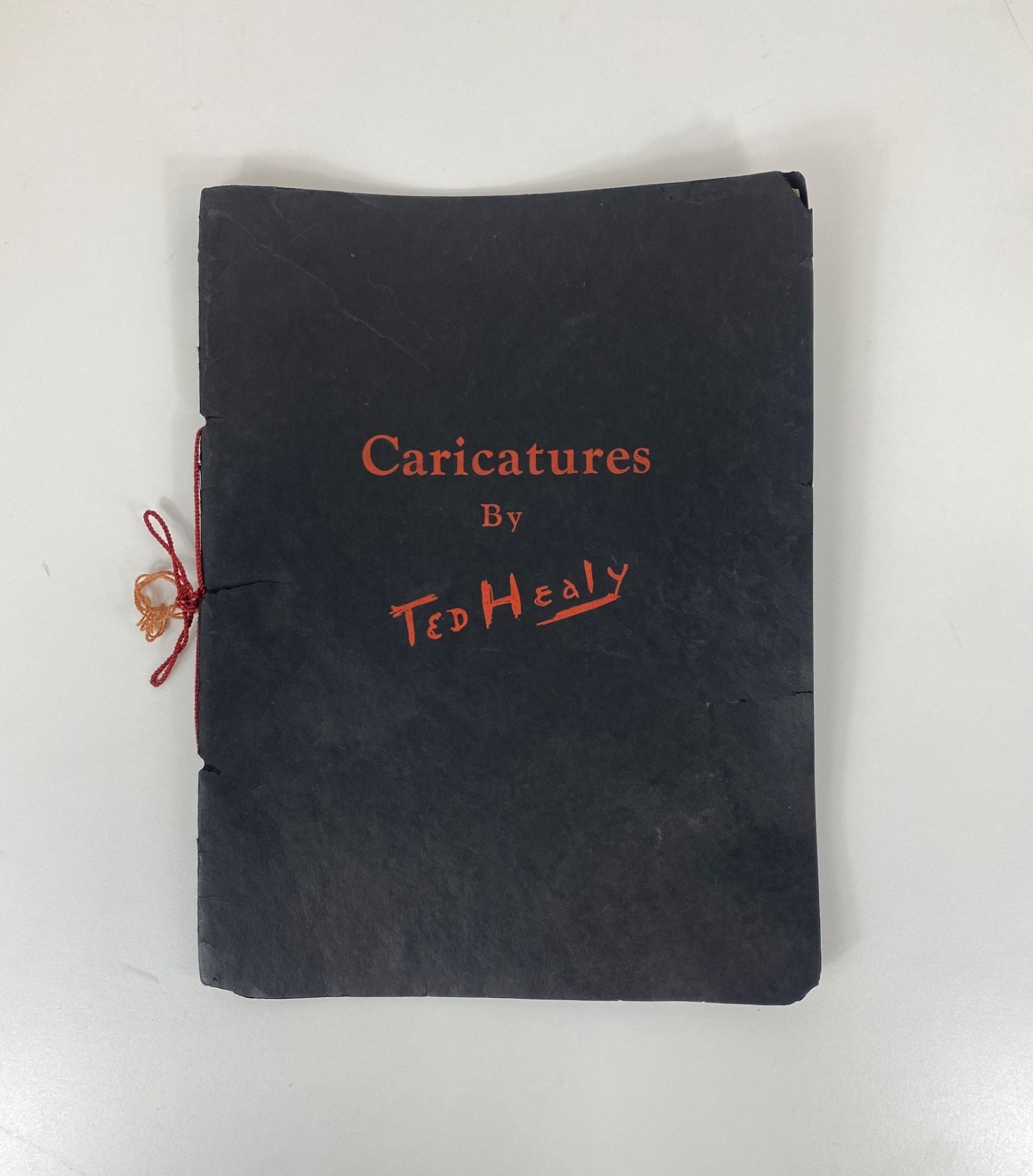 VTG Caricatures By Ted Healy  Soft Cover Sketch Book 1930\'s Memorabilia RARE