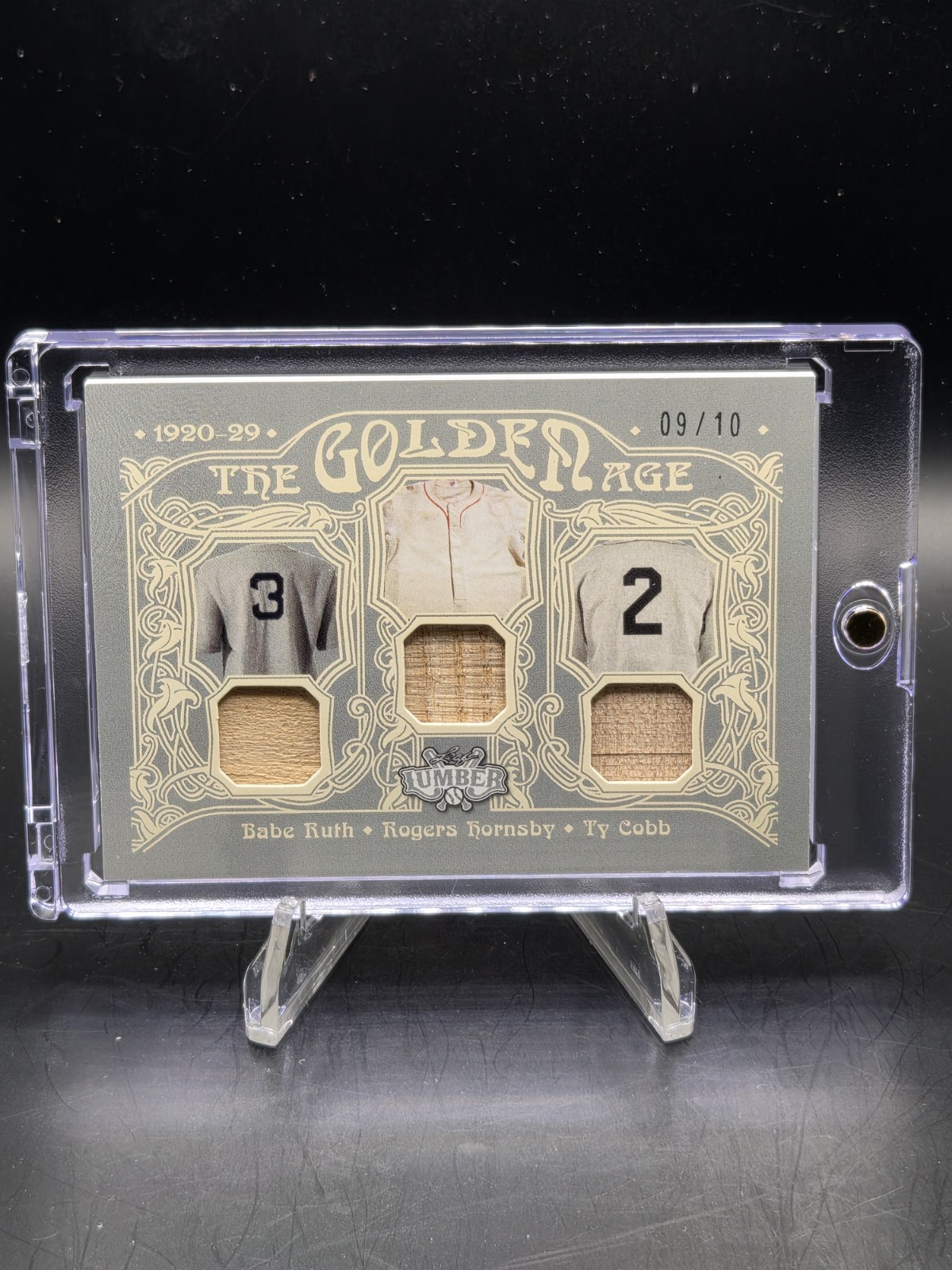 2025 Leaf Lumber The Golden Age Relics Babe Ruth, Rogers Hornsby, Ty Cobb Bats 2025 Leaf Lumber The Golden Age Relics Babe Ruth, Rogers Hornsby, Ty Cobb Bats