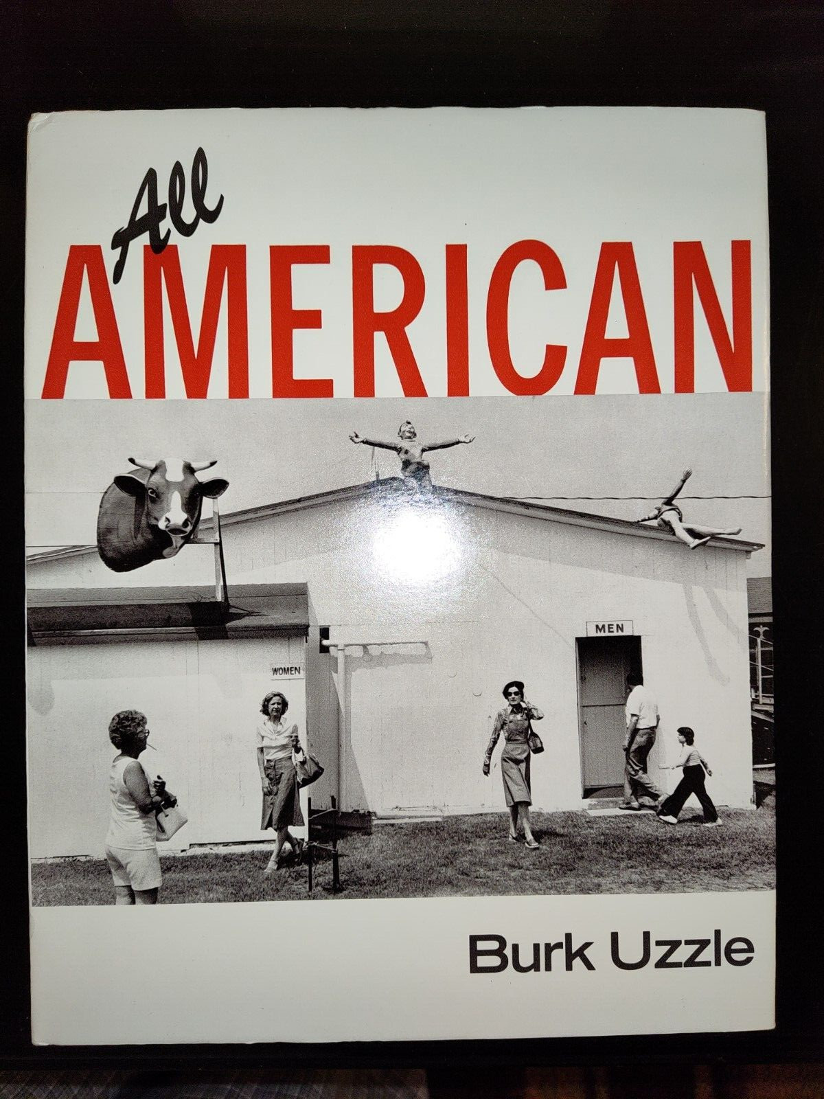 All American by Burk Uzzle 1984 HCDJ First Edition First Printing SIGNED All American by Burk Uzzle 1984 HCDJ First Edition First Printing SIGNED