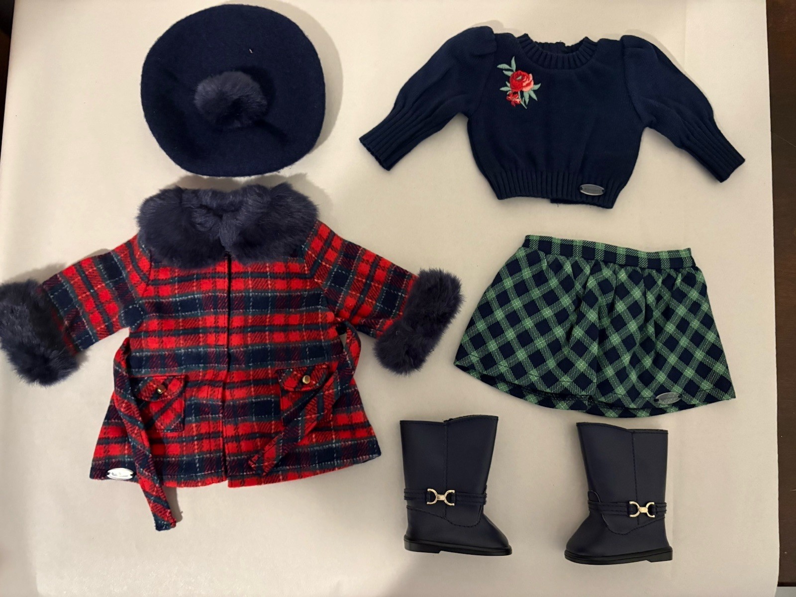 American Girl Doll Janie And Jack Christmas Collection 2023 Mix And Match