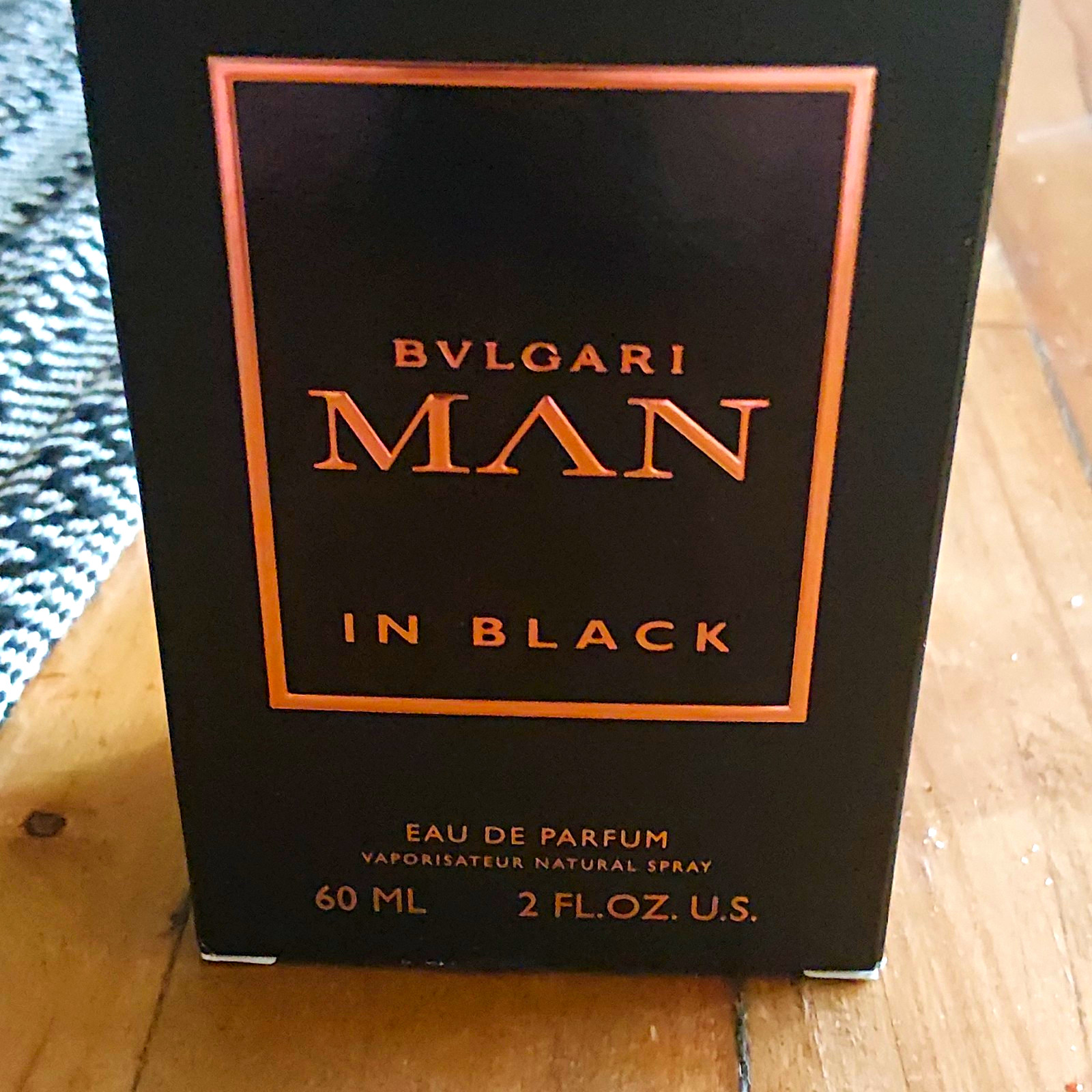 Bvlgari Man In Black Eau de Parfum Spray 2 fl oz Regular Size