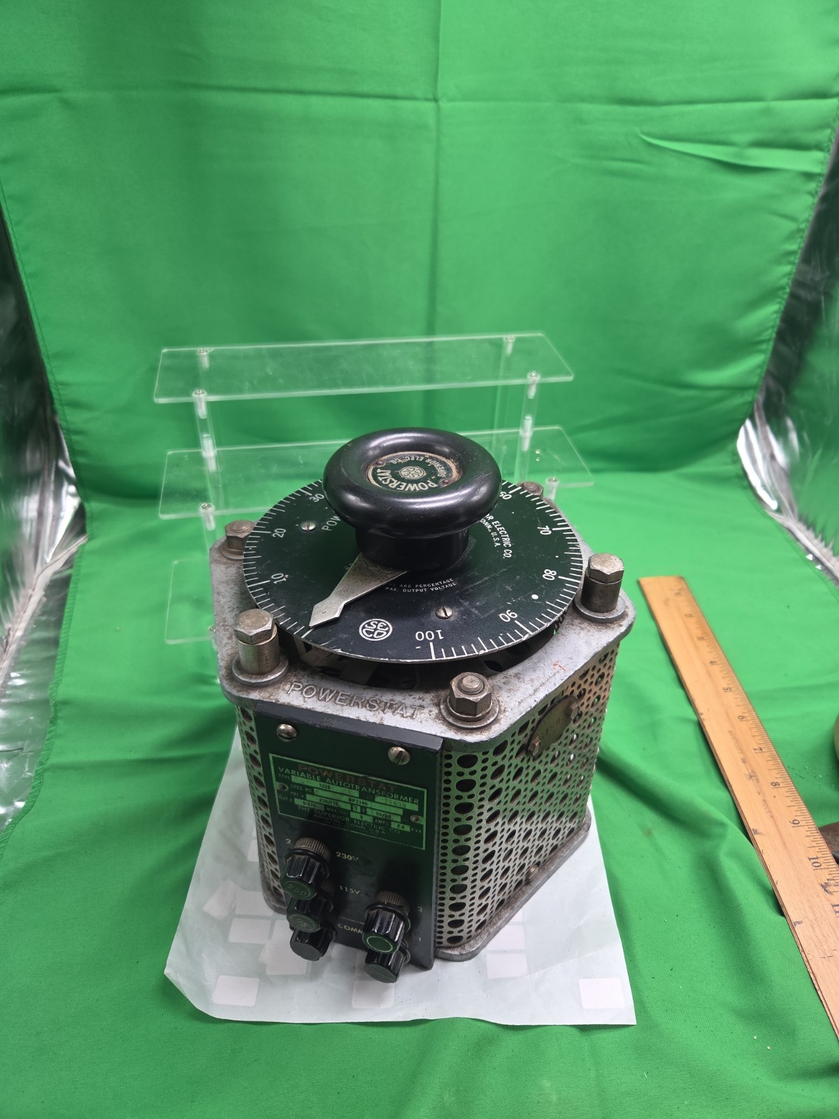 Powerstat Variable Autotransformer Bonneville Power Administration Type 1226 USA