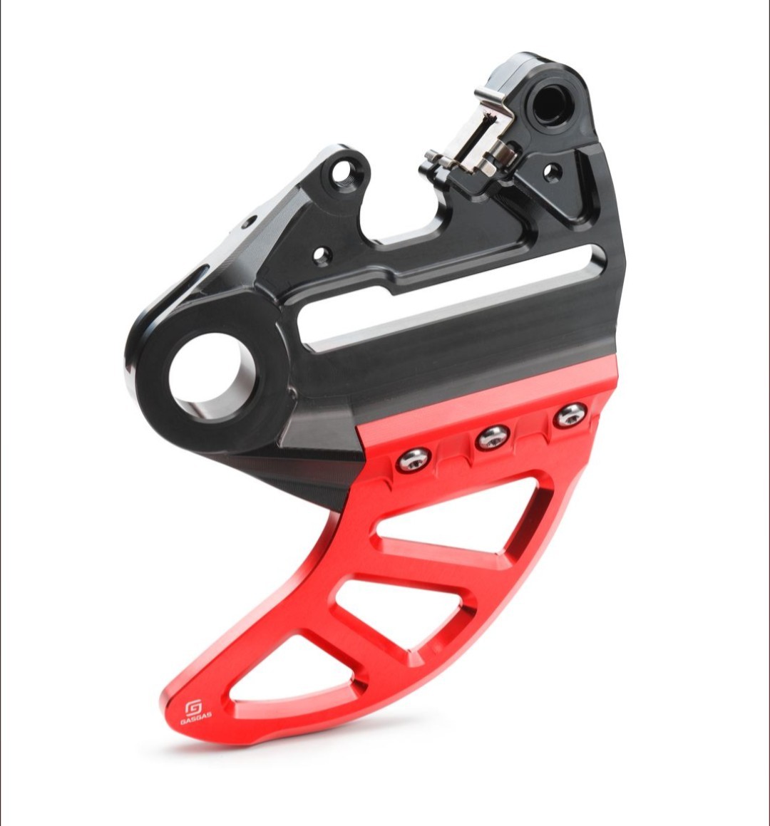 NEW OEM Gasgas KTM Husq rear brake caliper support w/ guard 21-23 79613975033FAA NEW OEM Gasgas KTM Husq rear brake caliper support w/ guard 21-23 79613975033FAA