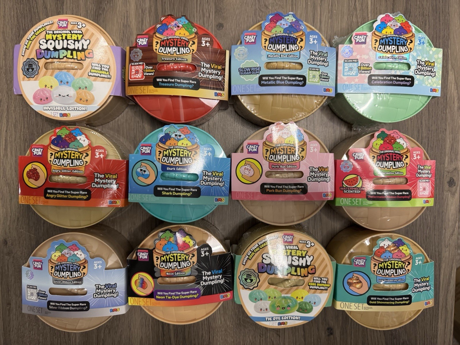 VIRAL Authentic RMS Mystery Dumpling Assorted 5-Pack - DM To Bundle