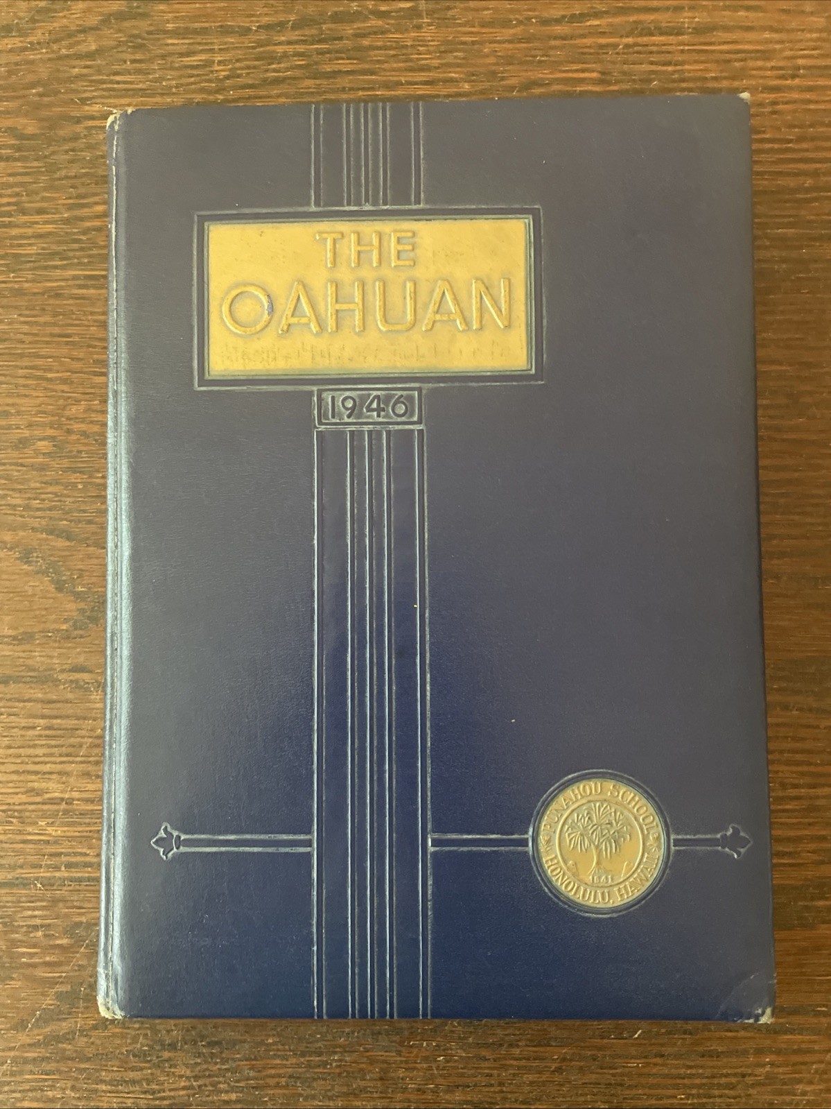 Vintage Punahou School 1946 Yearbook Oahuan Vintage Punahou School 1946 Yearbook Oahuan