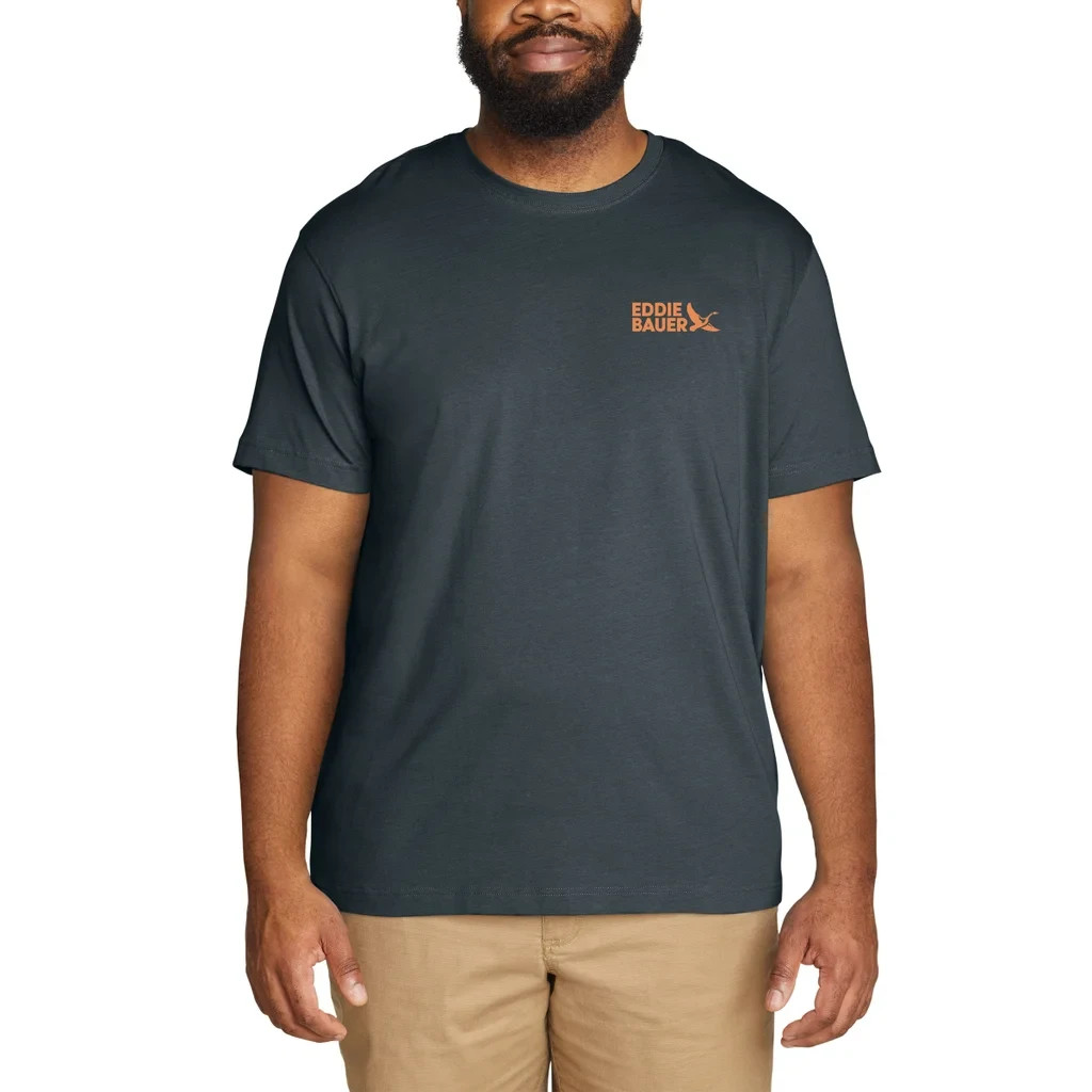 Eddie Bauer Men\'s Graphic Tee T-Shirt Regular Fit Crewneck S-XXL Eddie Bauer Men\'s Graphic Tee T-Shirt Regular Fit Crewneck S-XXL